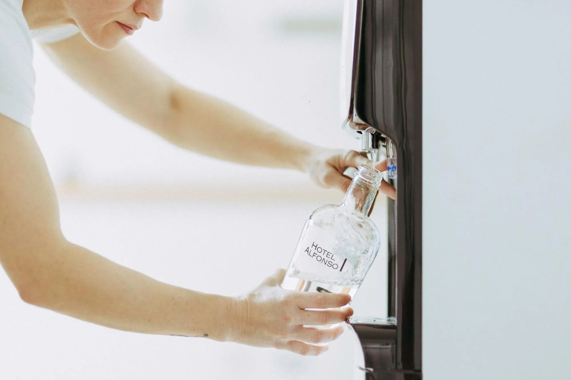 Toilet in Hotel Alfonso I