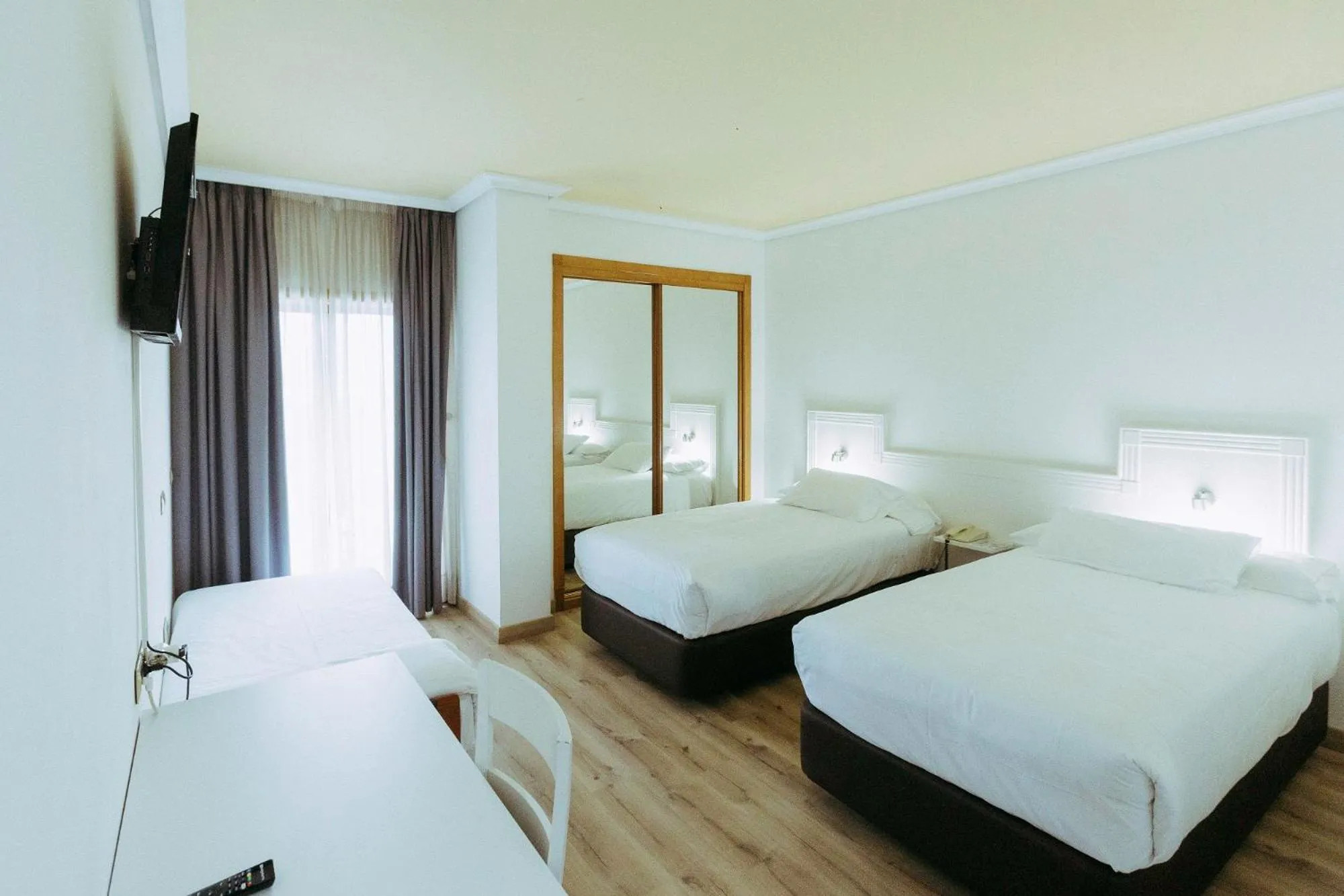 Bed in Hotel Alfonso I