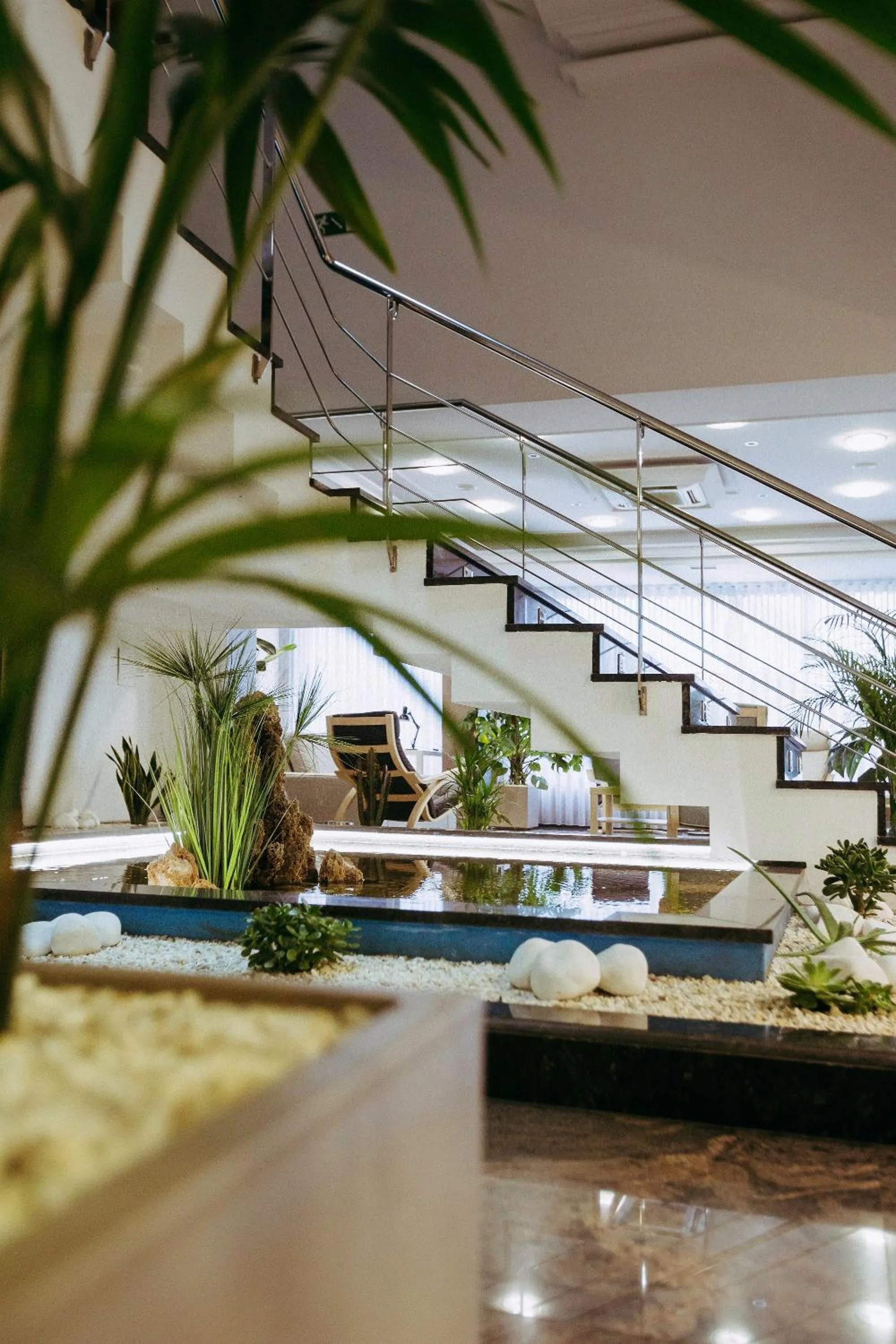 Lobby or reception in Hotel Alfonso I