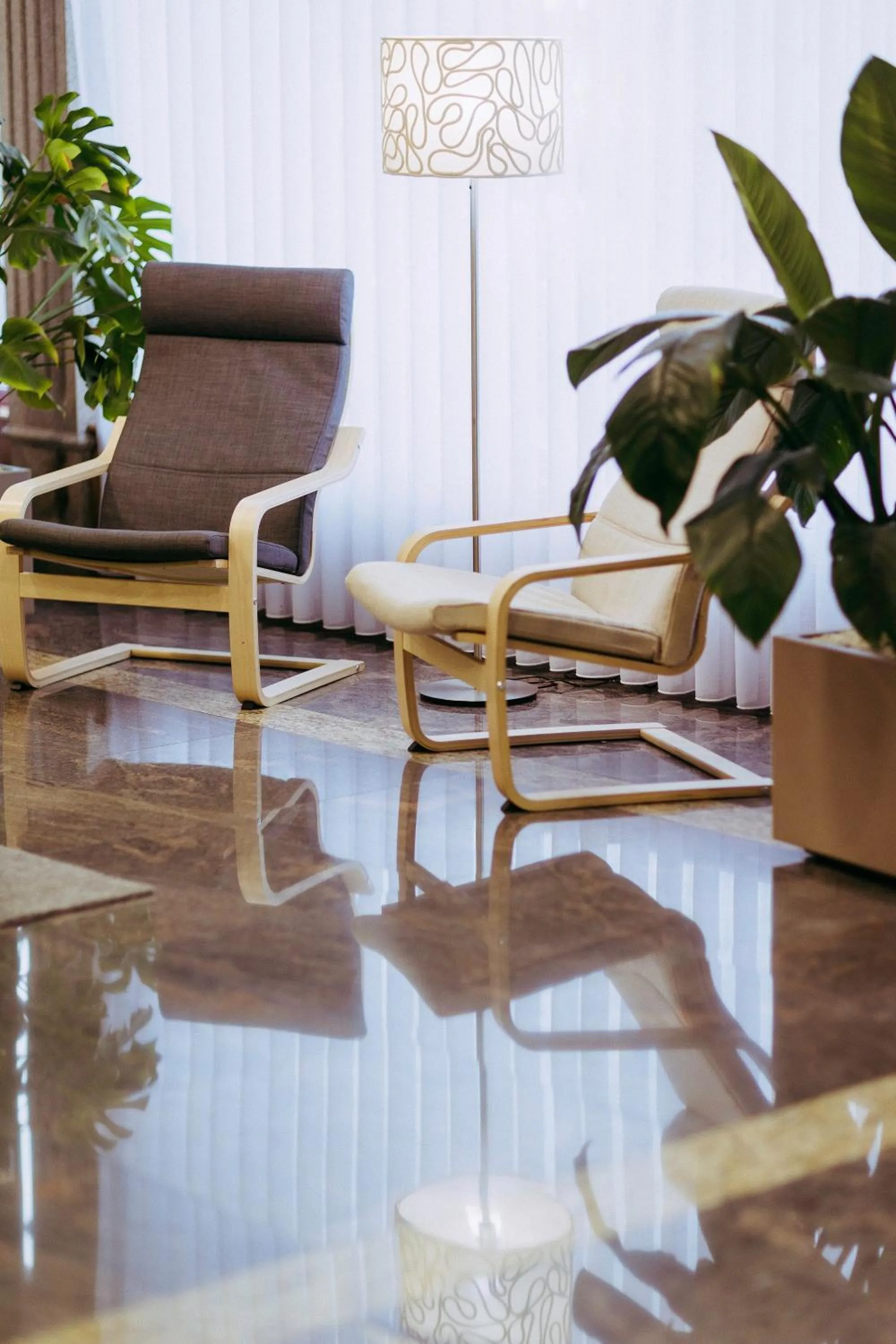 Lobby or reception in Hotel Alfonso I