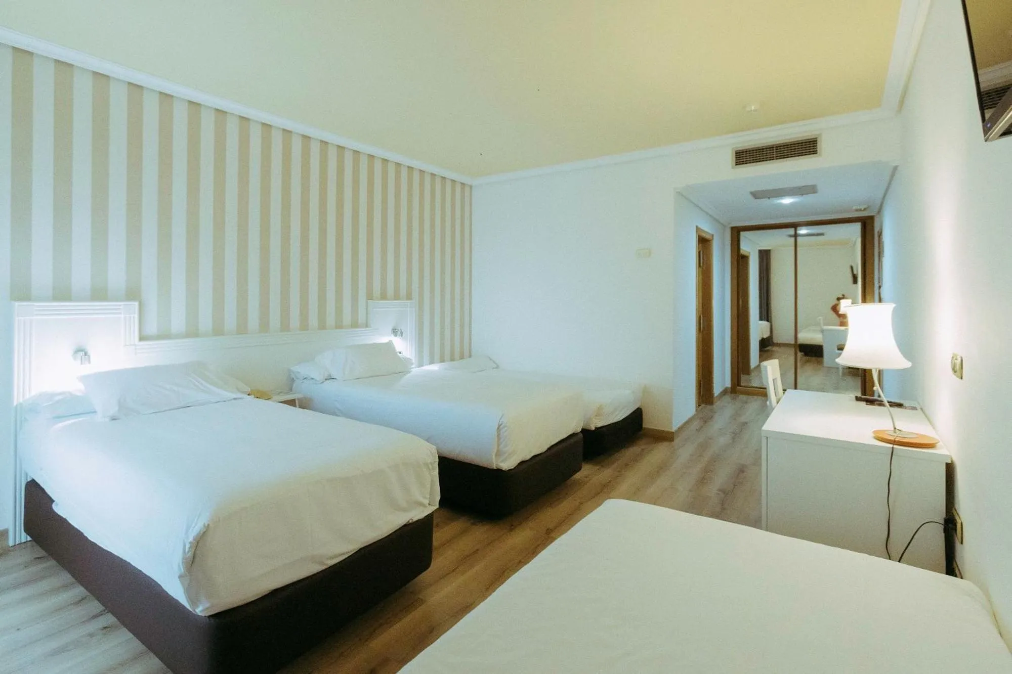 Bed in Hotel Alfonso I