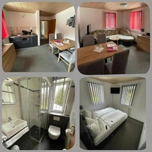 Bed in Pension "Am Brunnen"