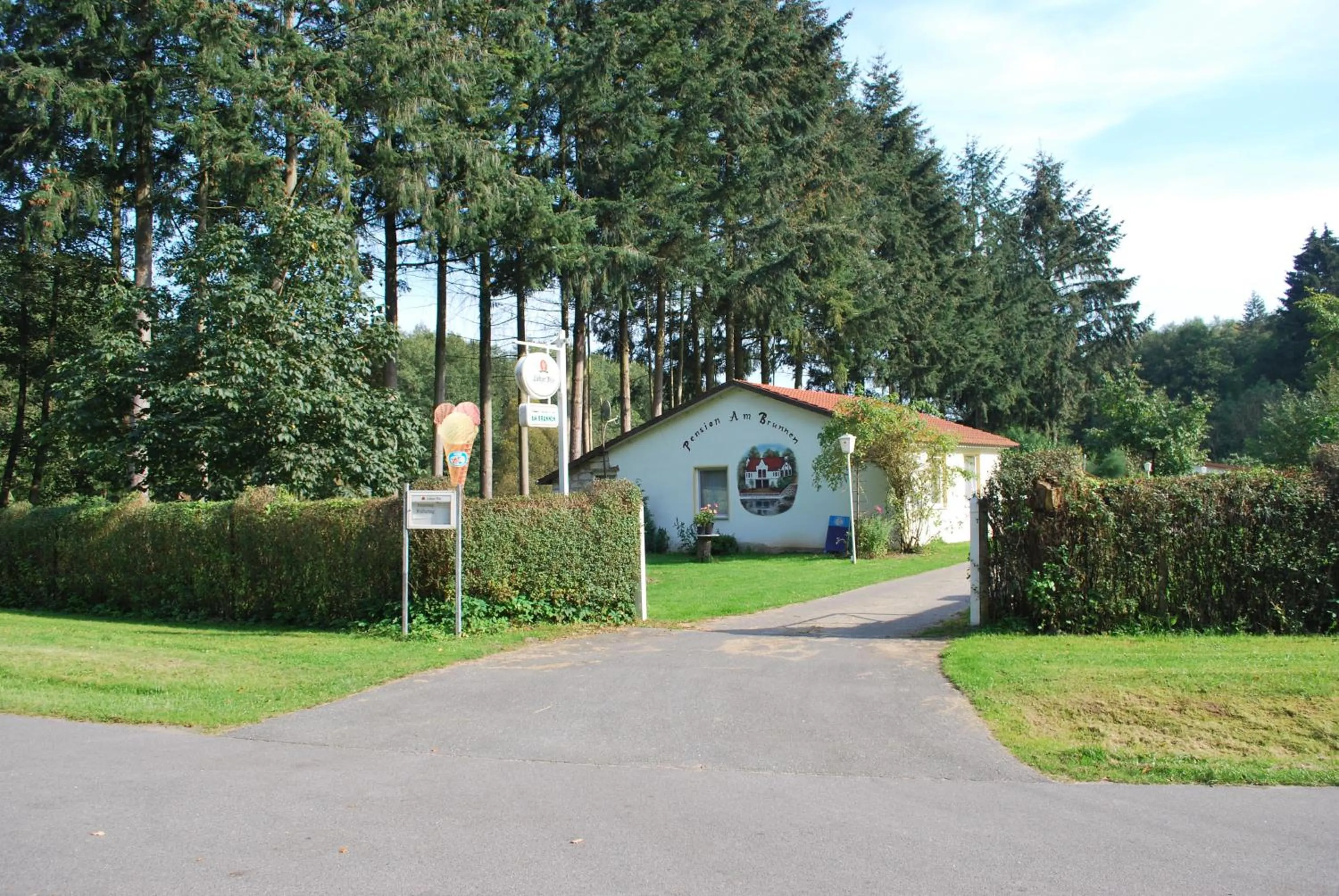 Street view in Pension "Am Brunnen"