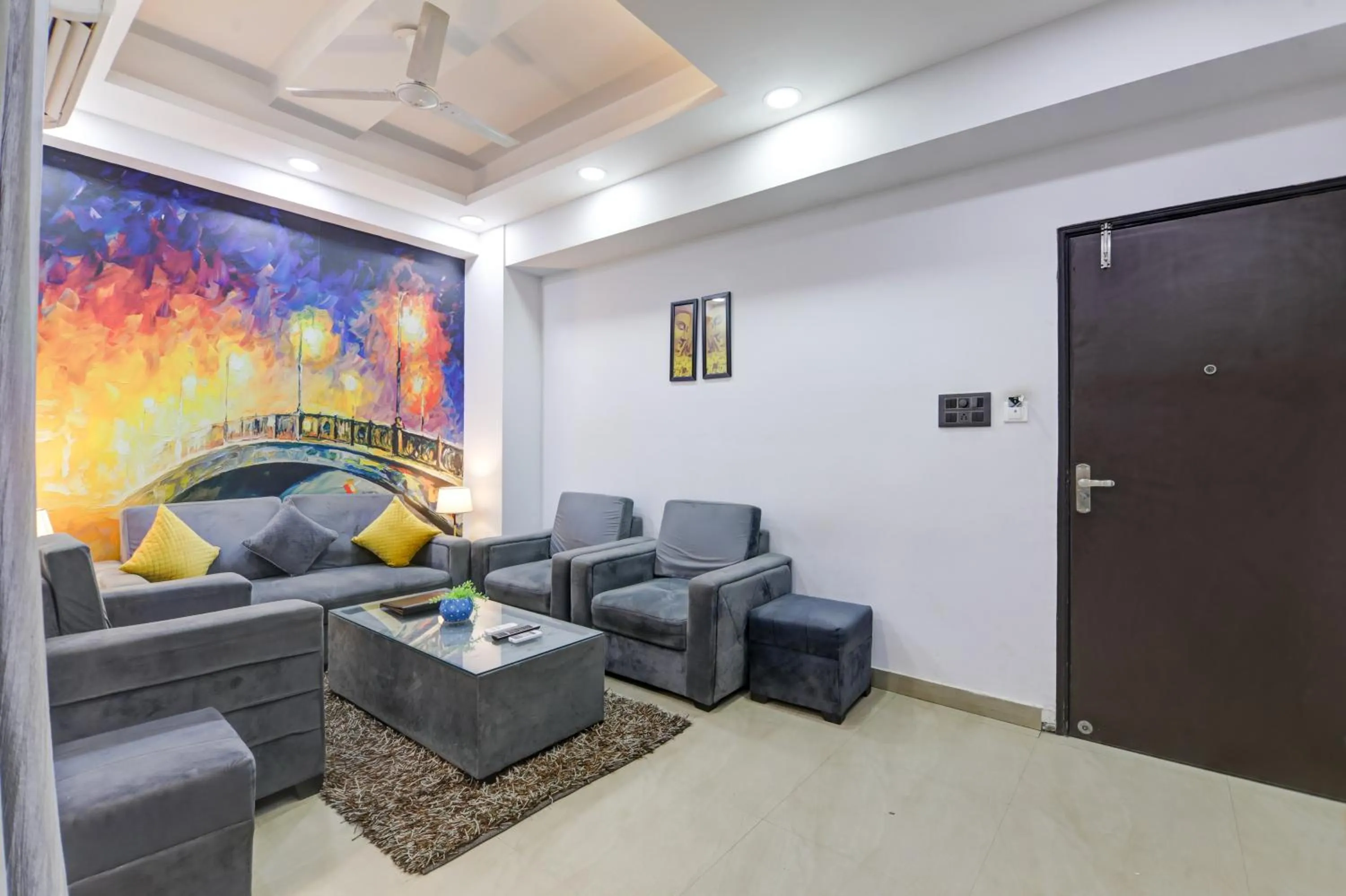 Living room in Hotel The Rasa at Vasundhara