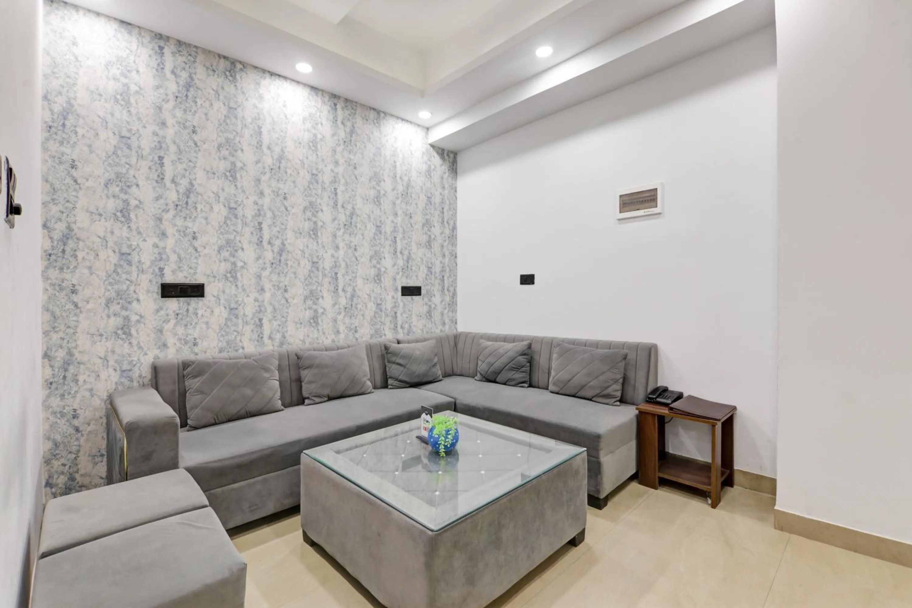 Living room in Hotel The Rasa at Vasundhara