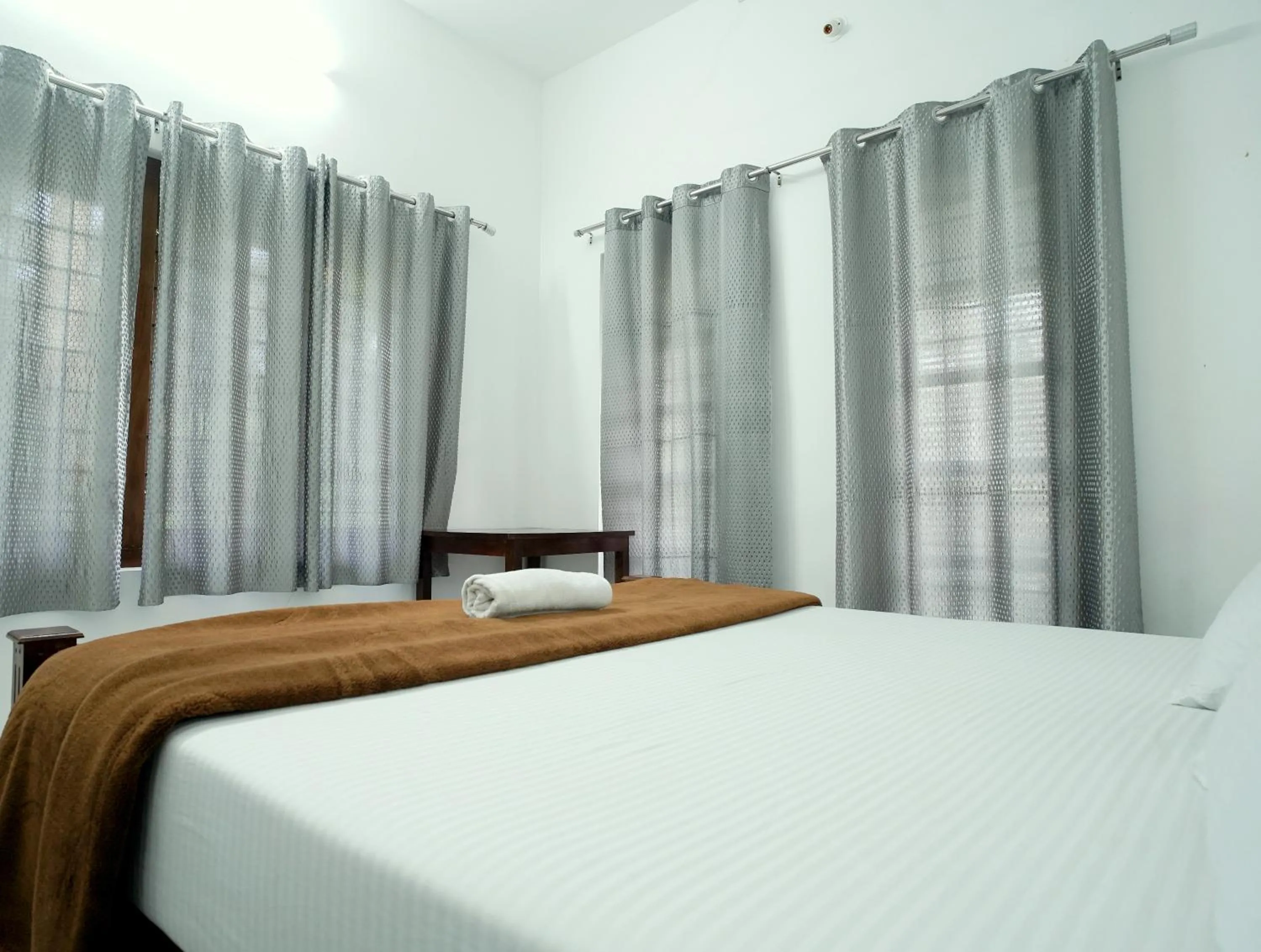 Bed in Dean Dale Cottages