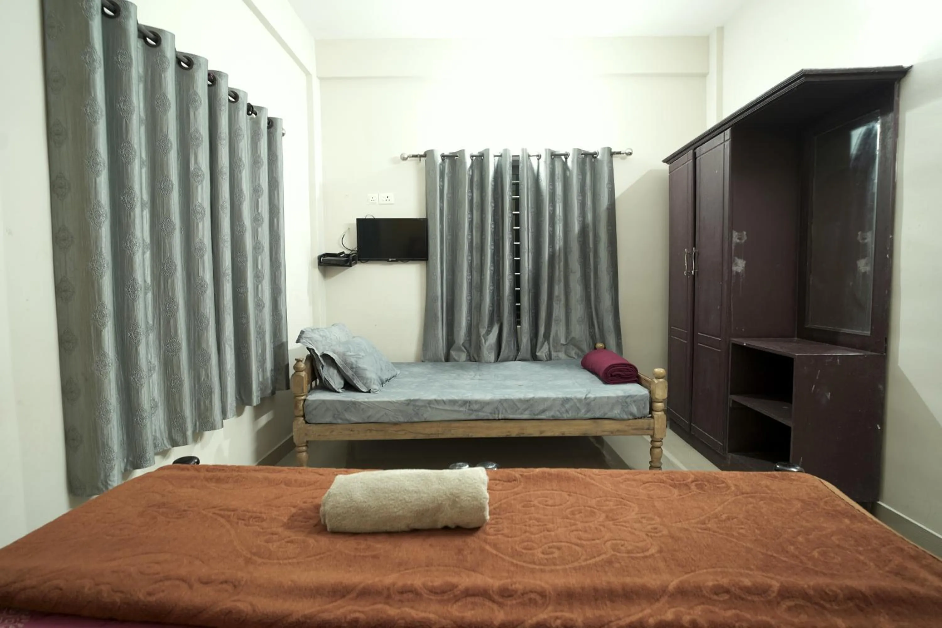 Bed in Dean Dale Cottages