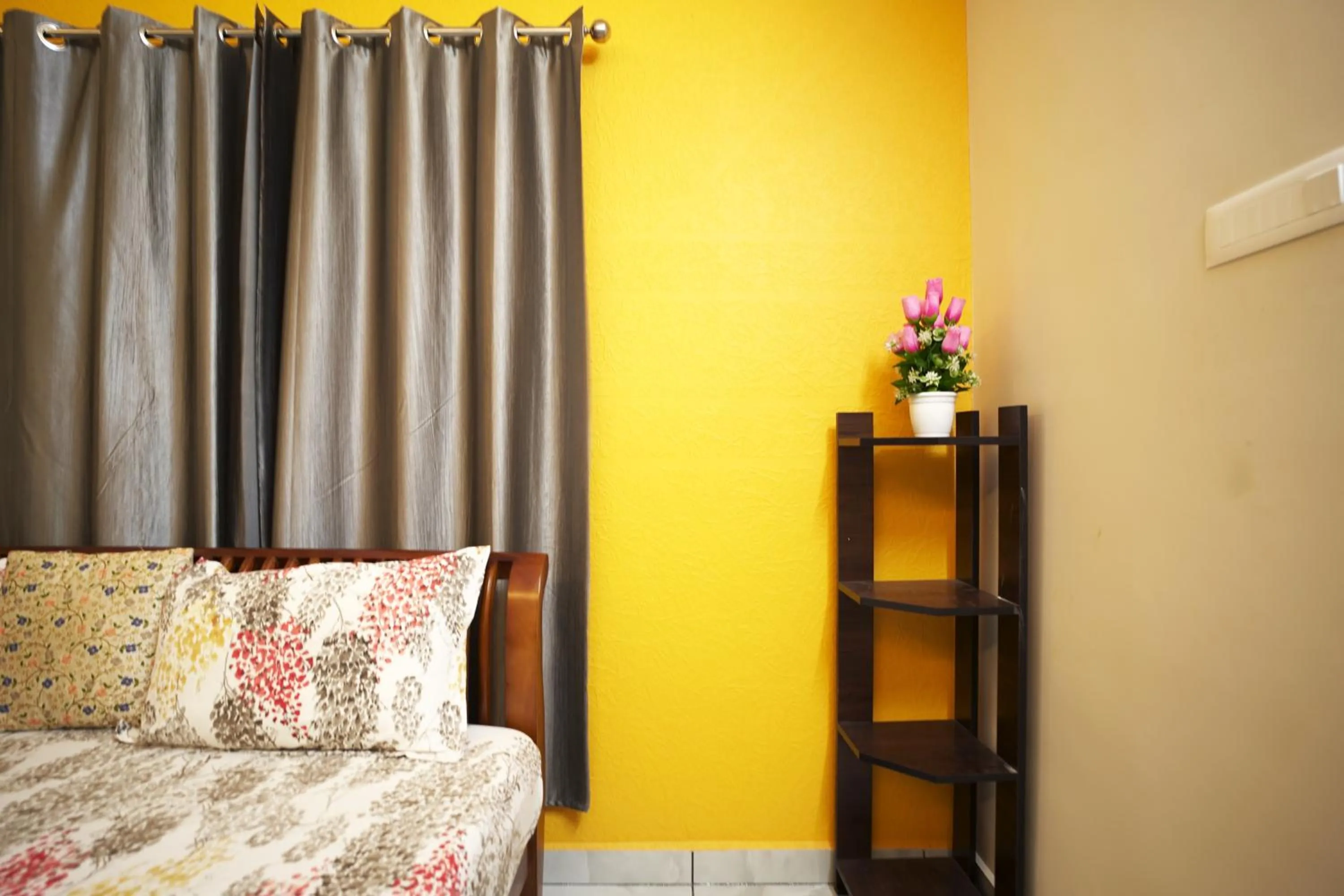 Bed in Dean Dale Cottages