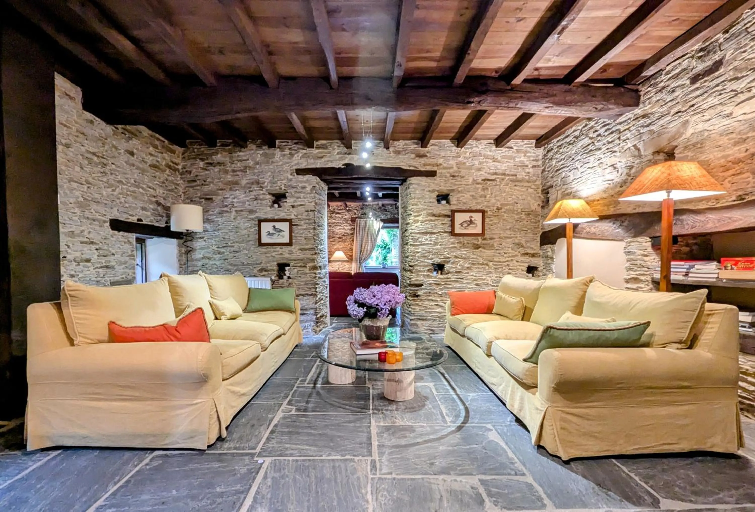 Living room in Casa Doñano