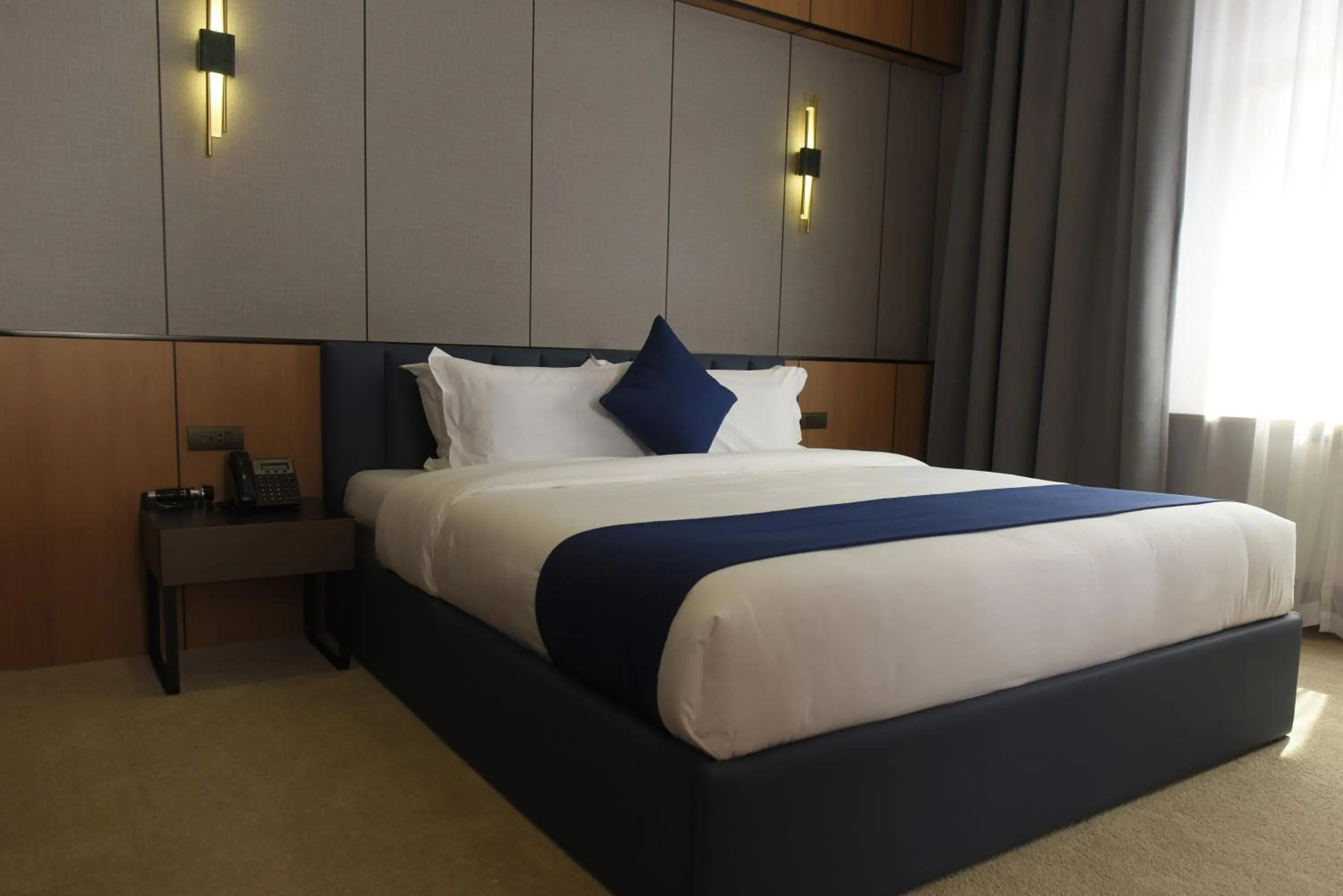 Bed in Ulaanbaatar Hotel