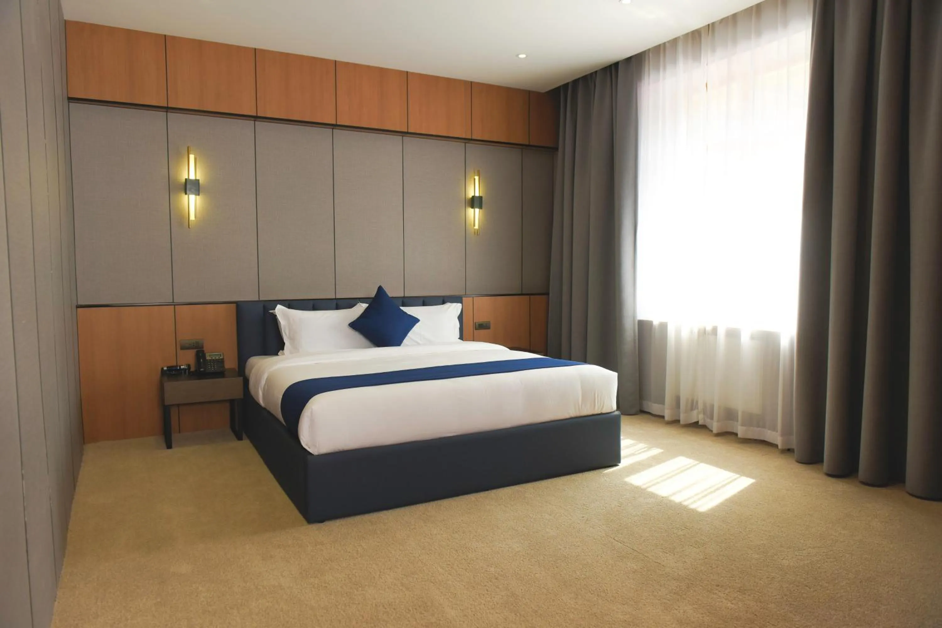 Bed in Ulaanbaatar Hotel