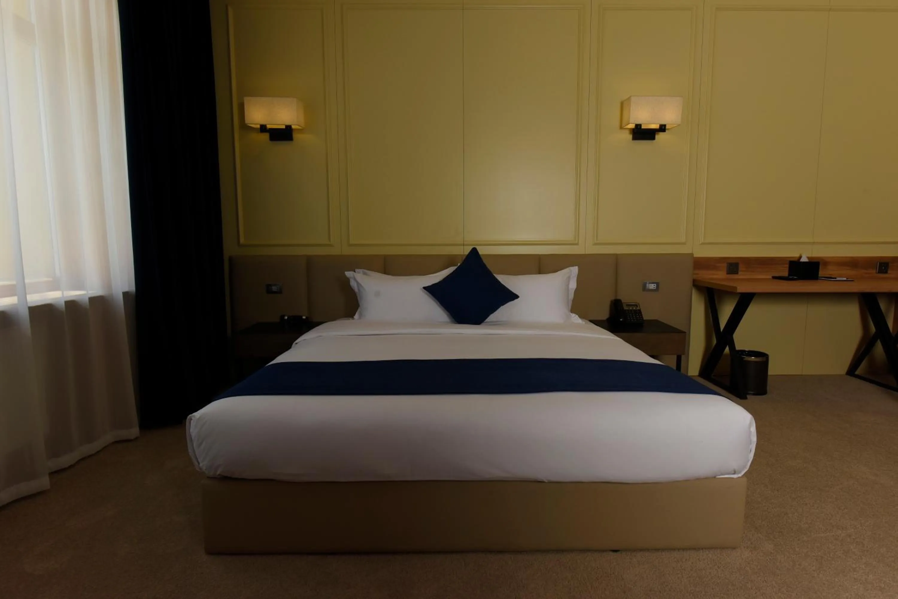 Bed in Ulaanbaatar Hotel