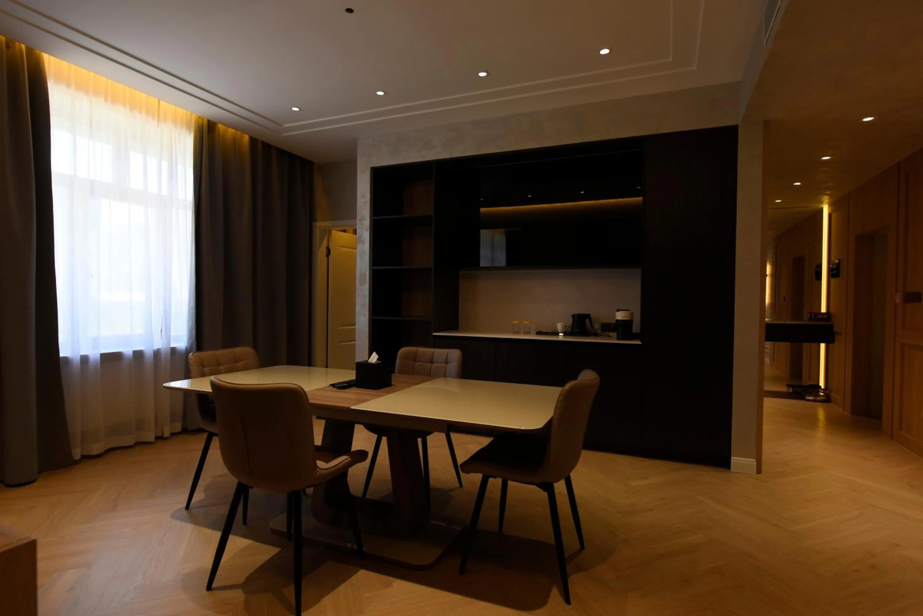 Kitchen or kitchenette in Ulaanbaatar Hotel