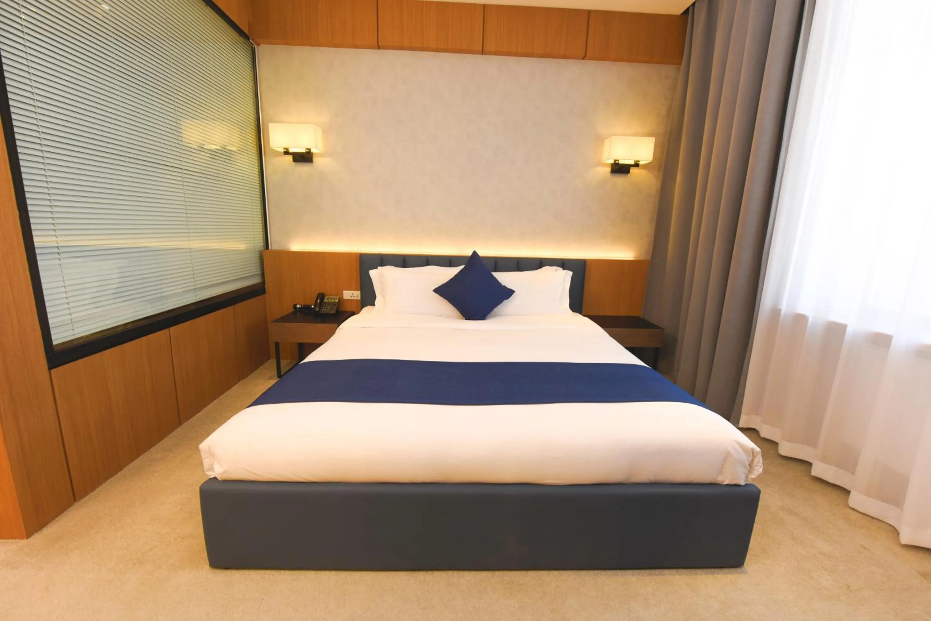 Bed in Ulaanbaatar Hotel