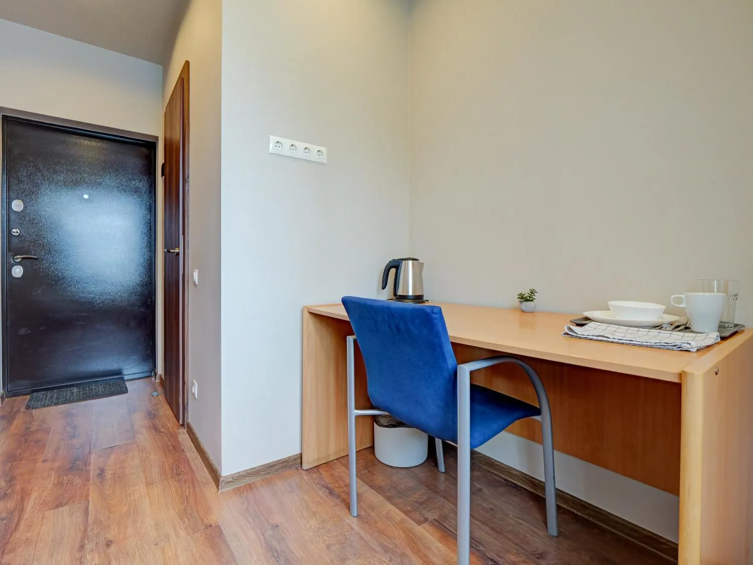 Coffee/tea facilities in RVR Smart Apartments Riga with Free Parking and Self Check-in