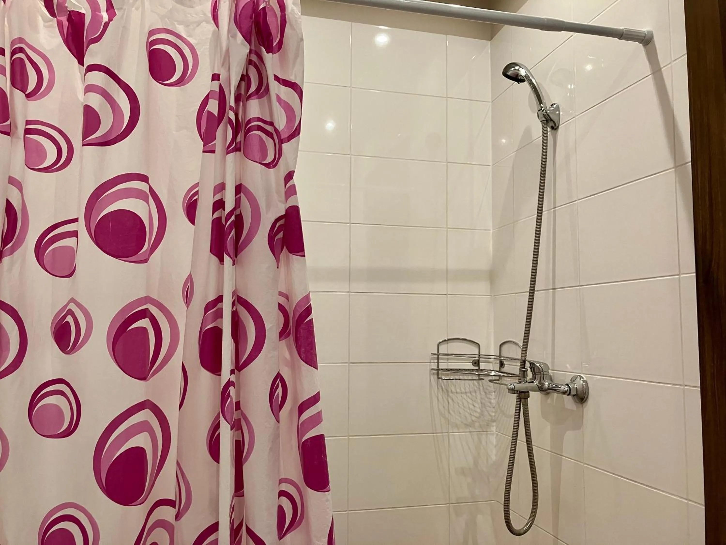 Shower in RVR Smart Apartments Riga with Free Parking and Self Check-in