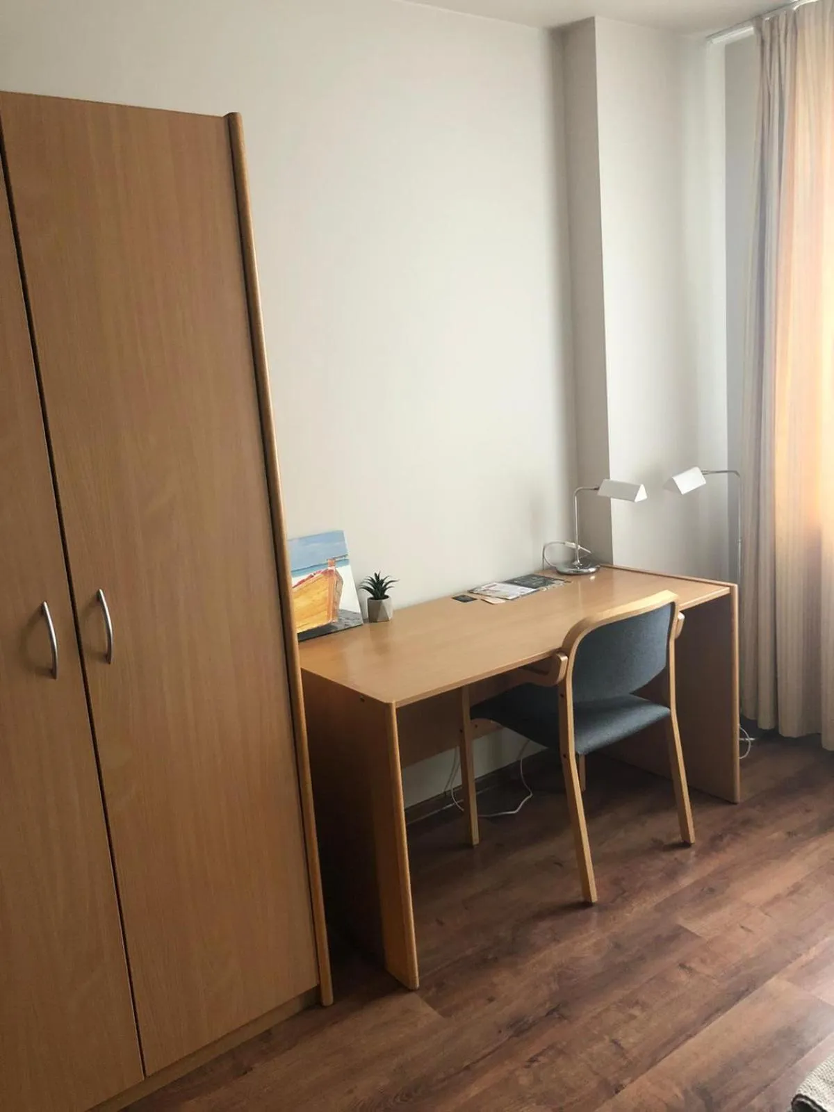 Dining area in RVR Smart Apartments Riga with Free Parking and Self Check-in