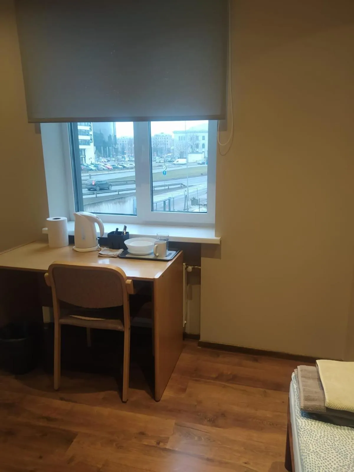 Dining area in RVR Smart Apartments Riga with Free Parking and Self Check-in