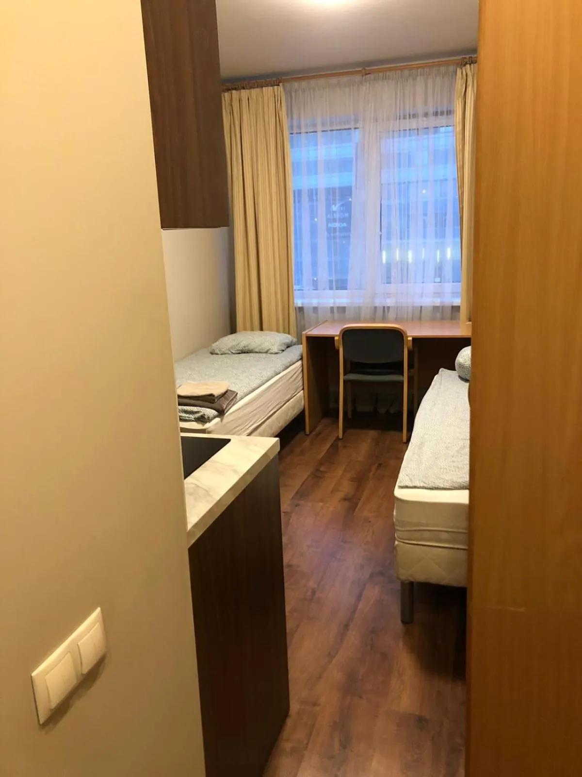 Bedroom, Bed in RVR Smart Apartments Riga with Free Parking and Self Check-in
