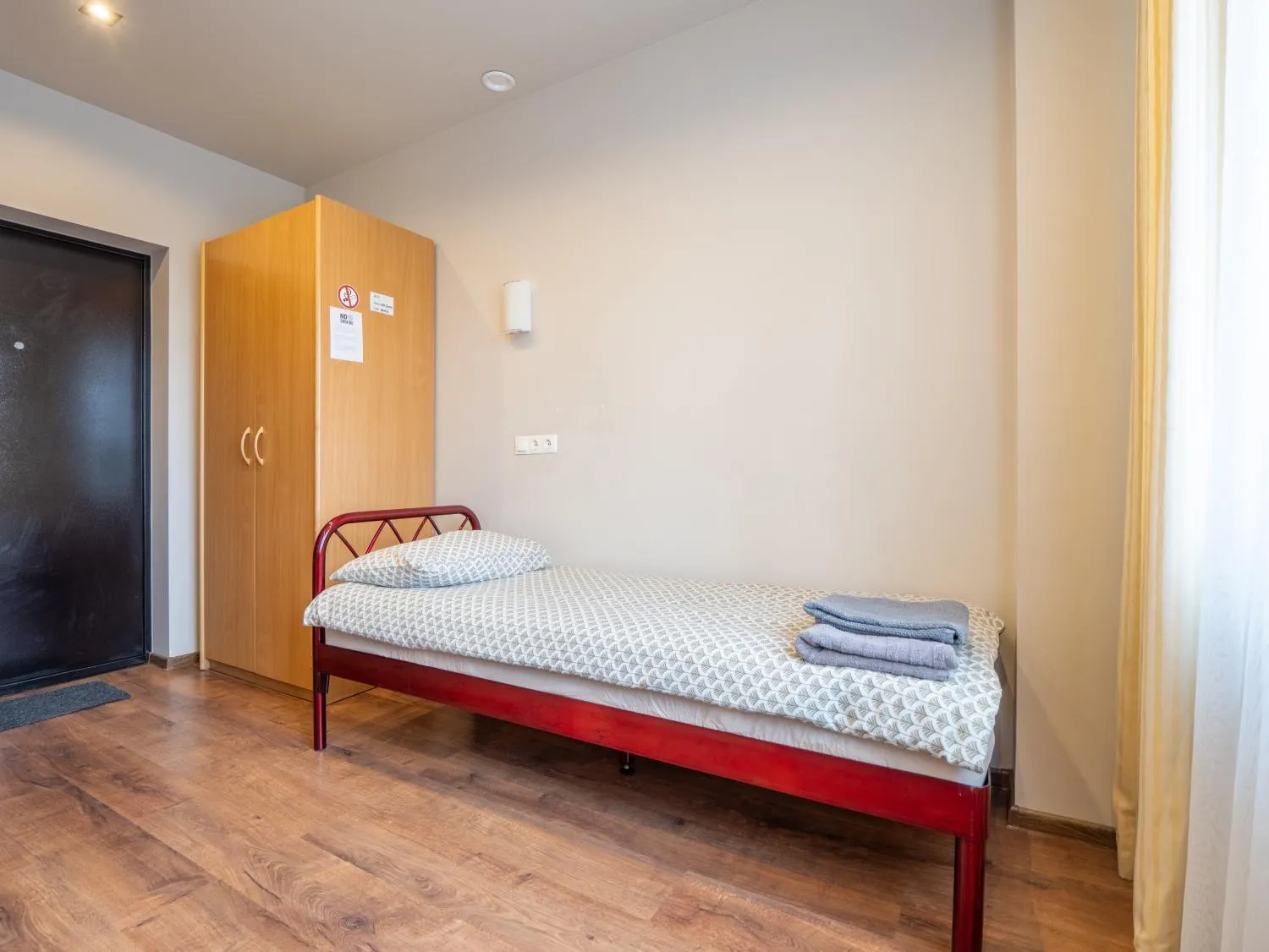 Bedroom, Bed in RVR Smart Apartments Riga with Free Parking and Self Check-in