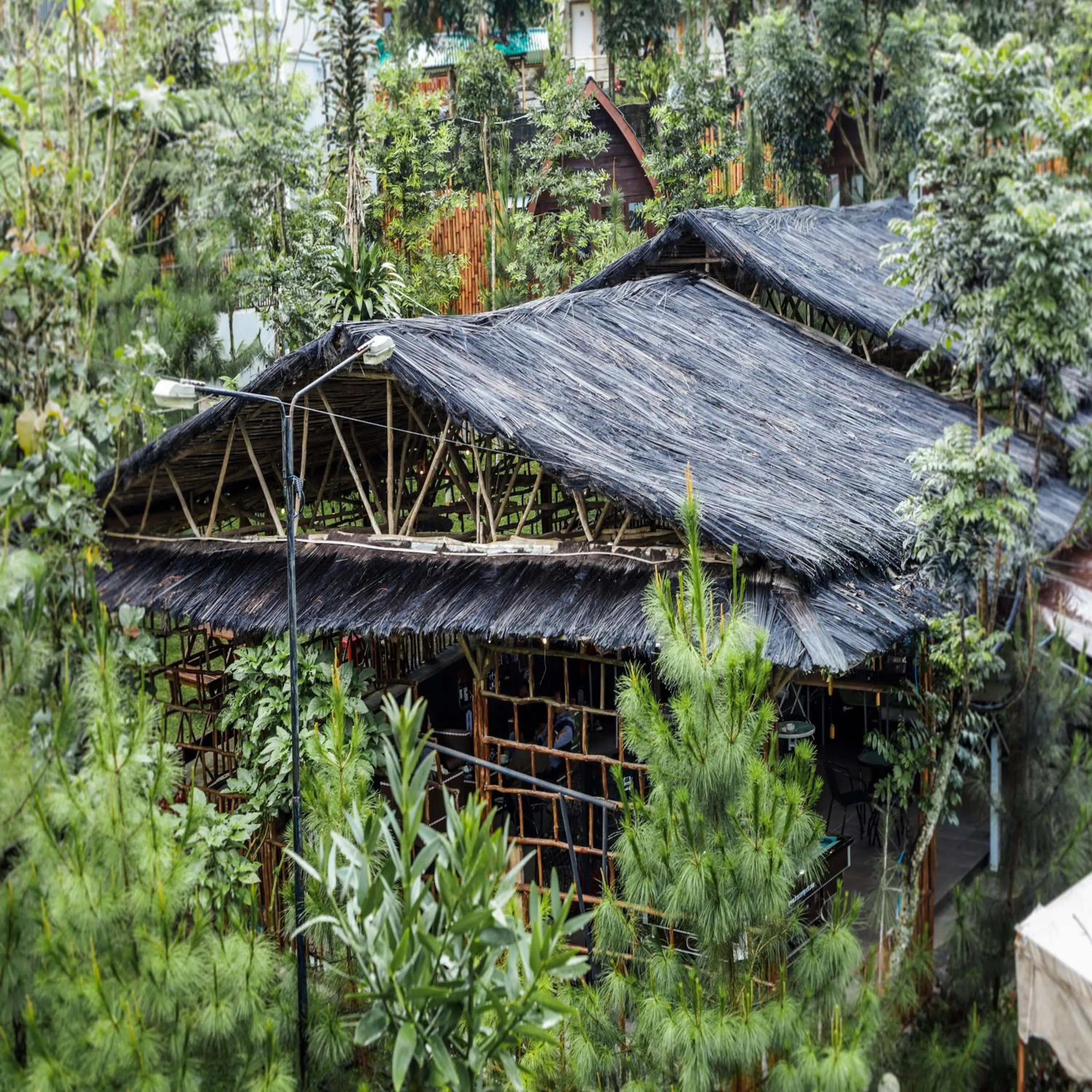 Restaurant/places to eat in Green Panorama Resort by MHM