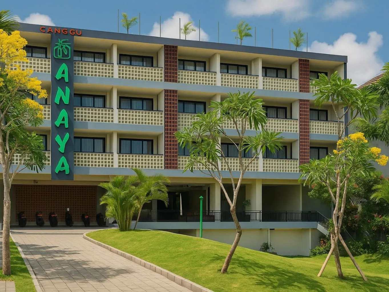 Property building in Anaya Hotel Canggu