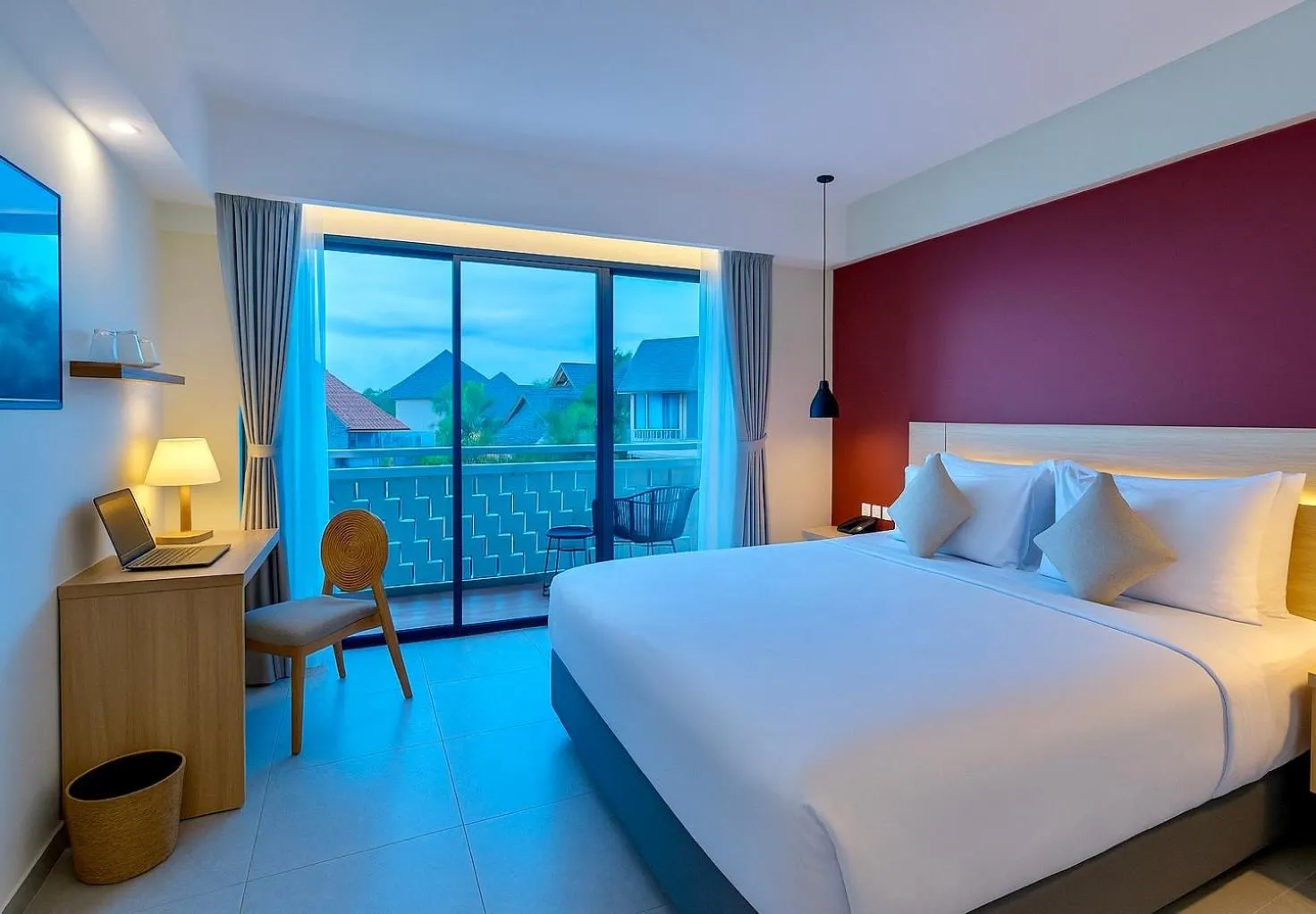 Bed in Anaya Hotel Canggu