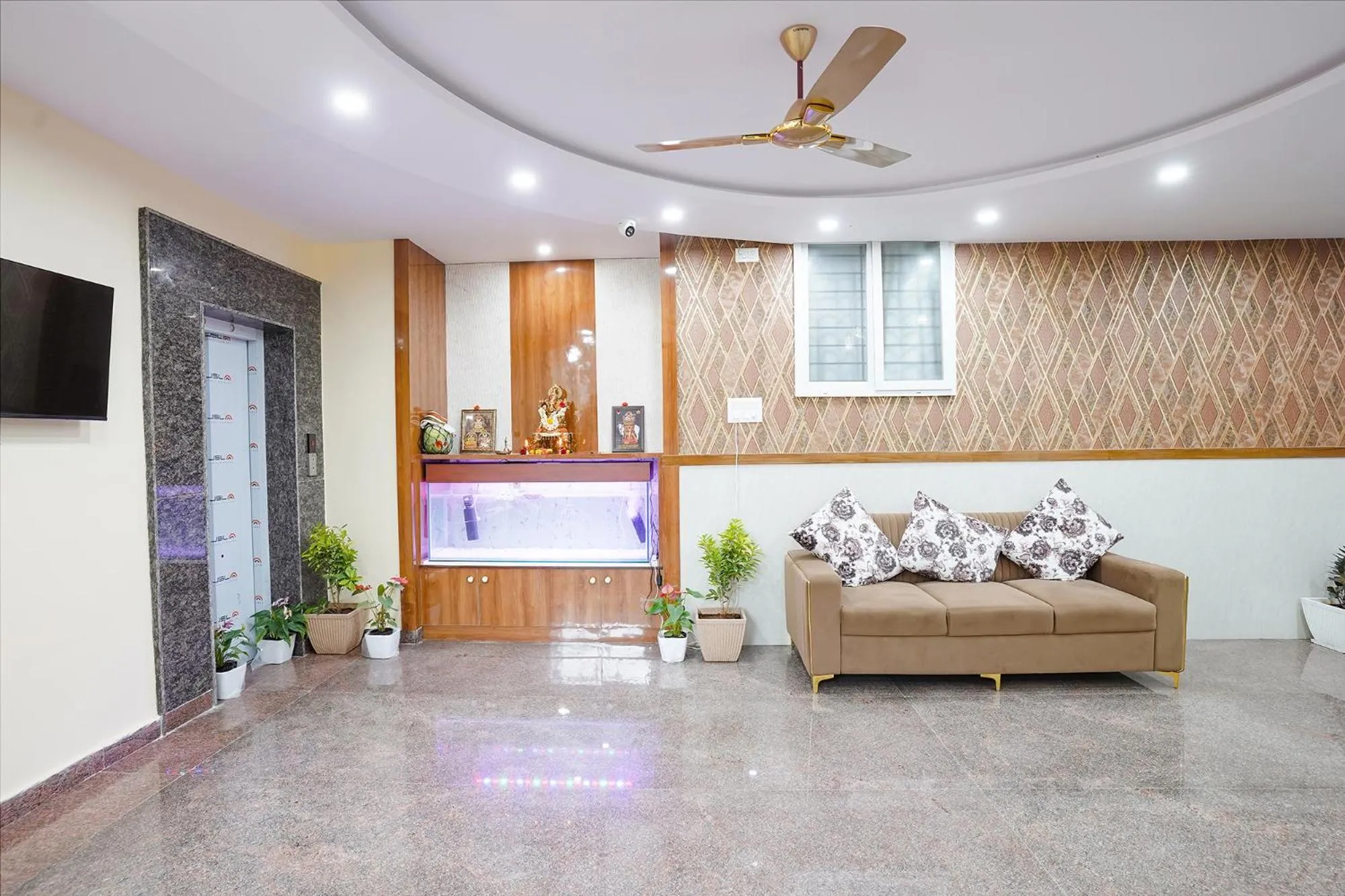 Seating area in Via Platinum Palace