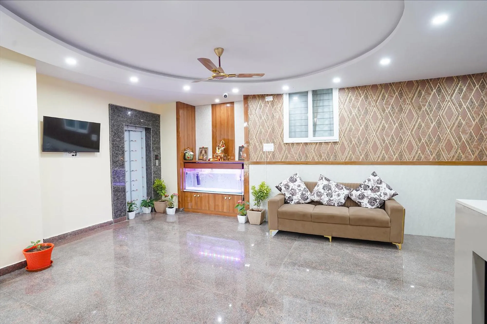 Seating area in Via Platinum Palace