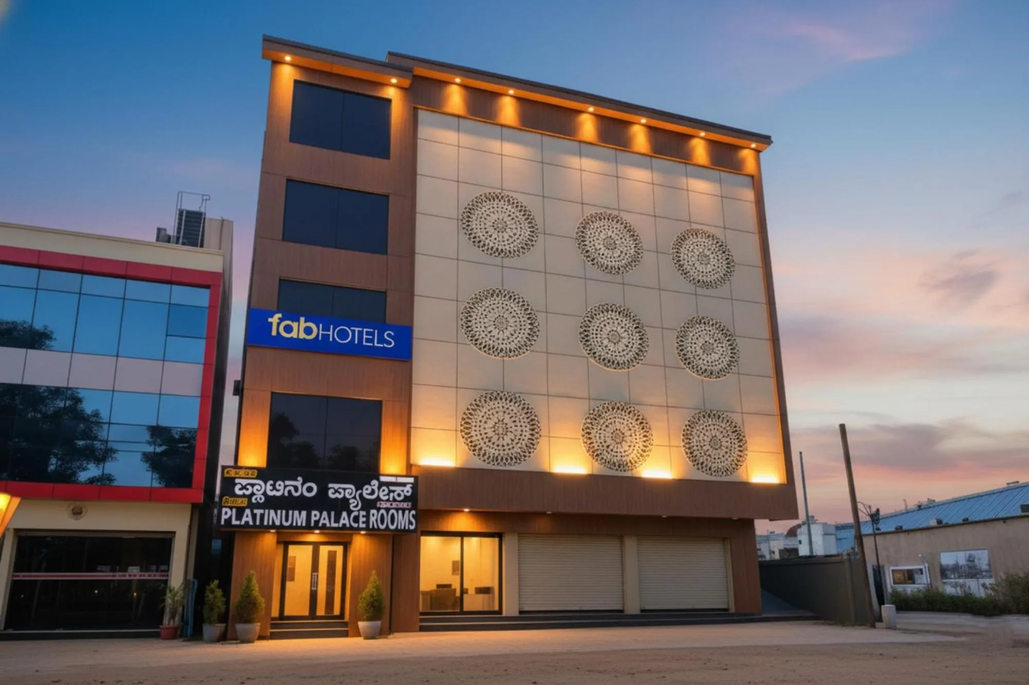 Property building in Via Platinum Palace