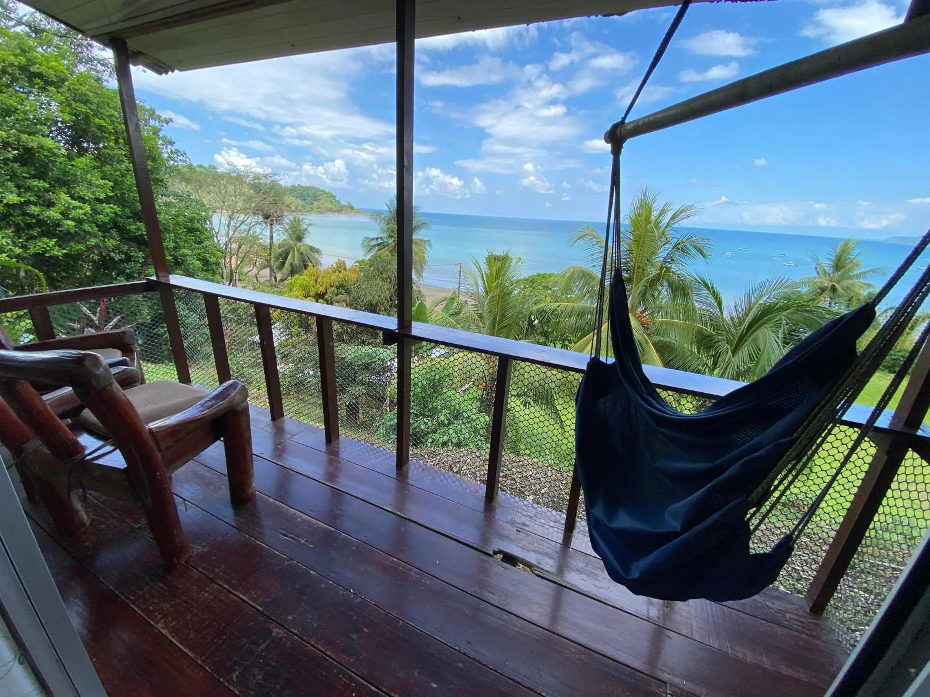 Balcony/Terrace in Pacheco Tours Beach Cabins