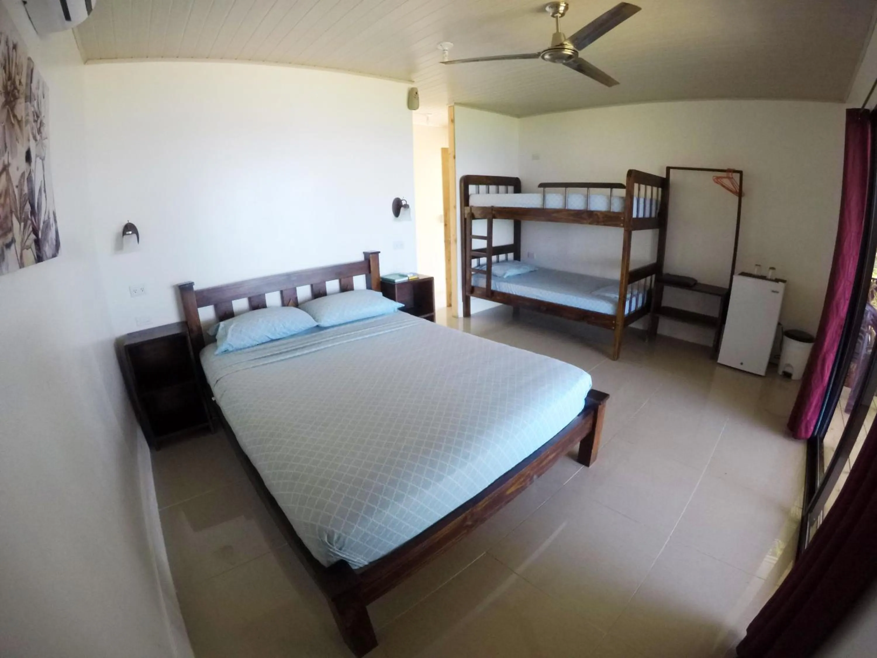 Bedroom in Pacheco Tours Beach Cabins