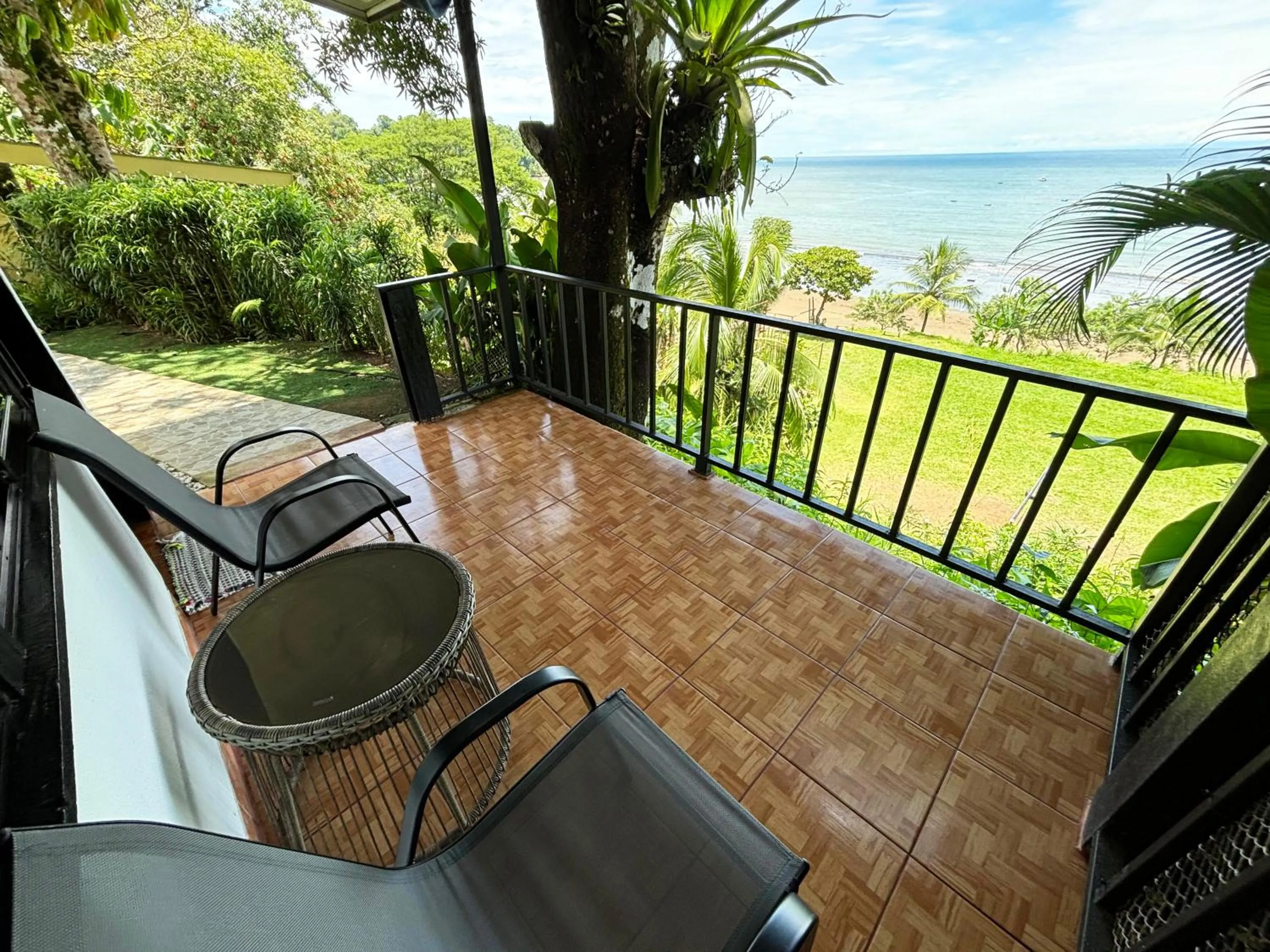 Balcony/Terrace in Pacheco Tours Beach Cabins