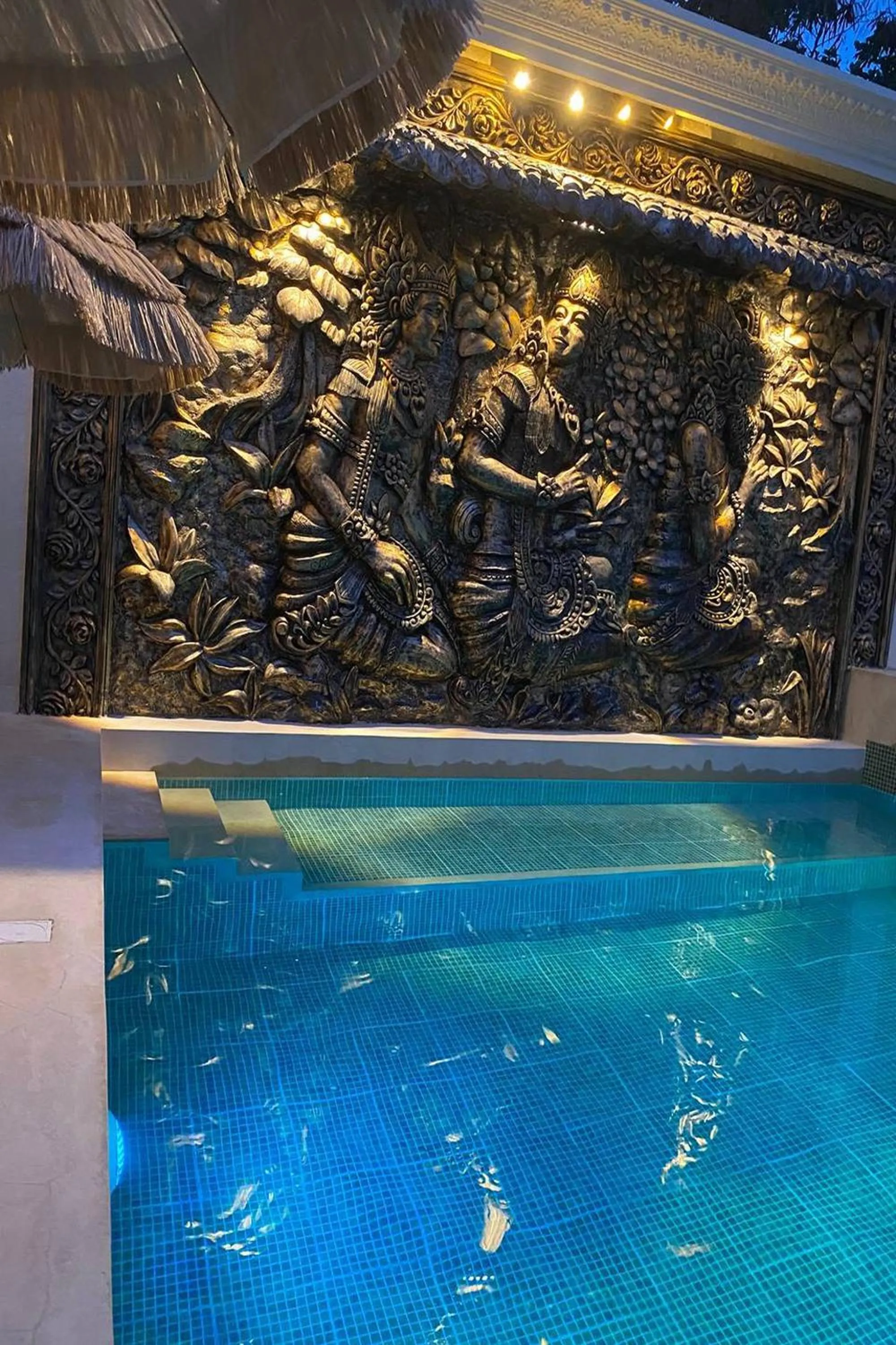 Swimming pool in Sibsib Baybayin Beach Resort Cavite