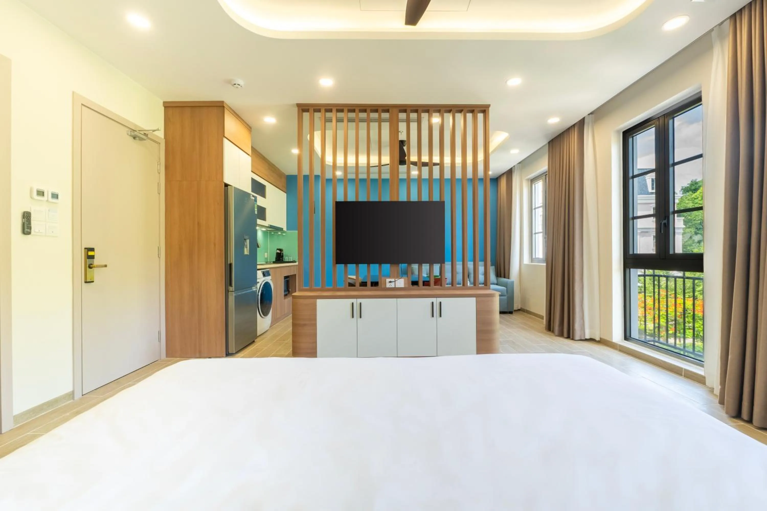 TV and multimedia, Bed in HL Melody Boutique Hotel