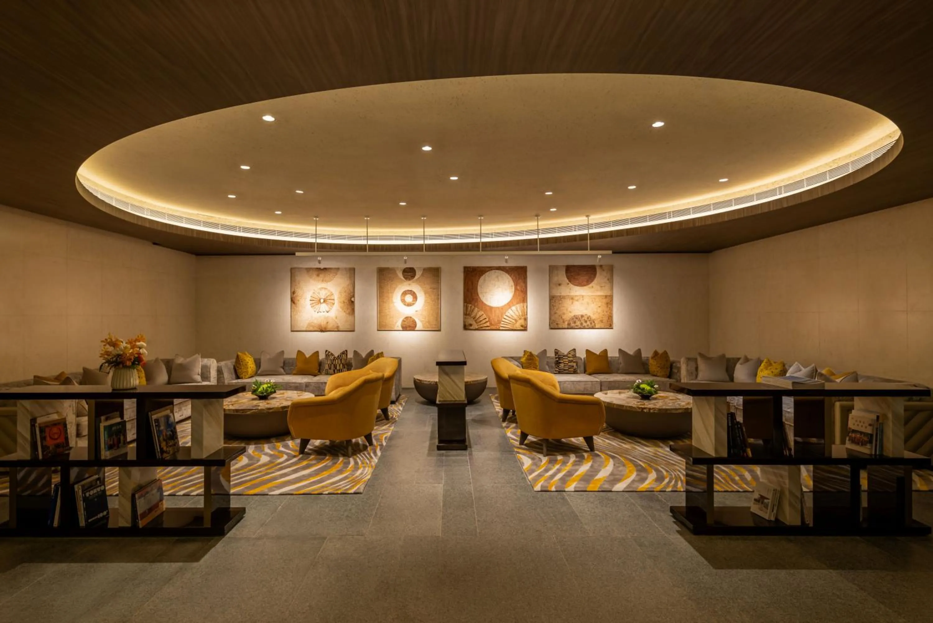 Lobby or reception in Grand Hilai Sun Moon Lake