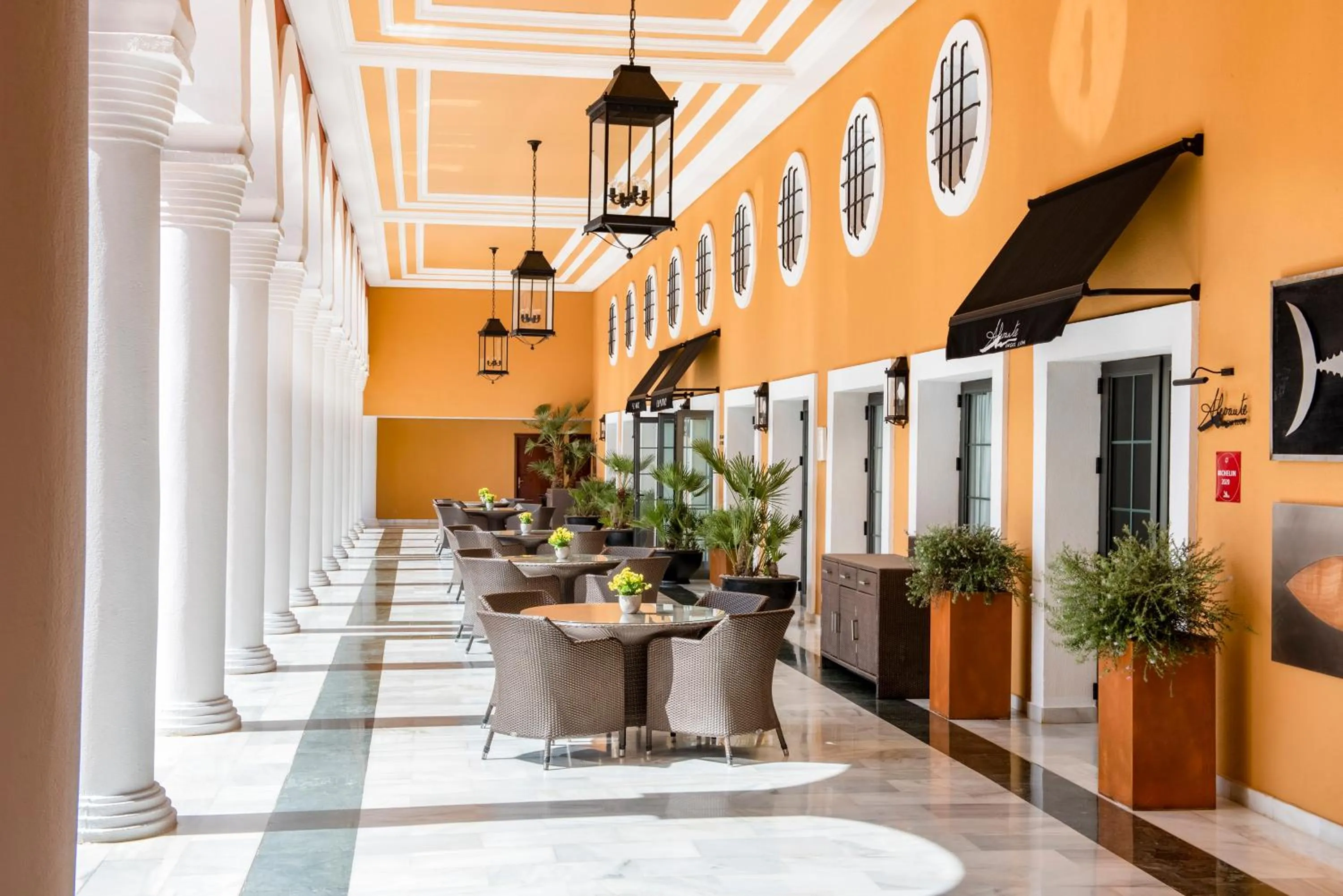 Patio in Palacio de Sancti Petri, a Gran Meliá - The Leading Hotels of the World