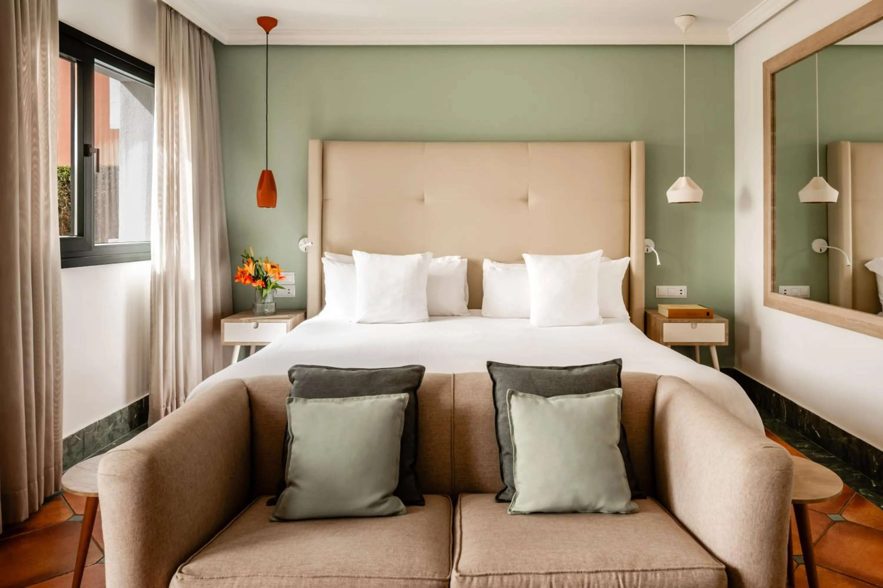 Bed in Palacio de Sancti Petri, a Gran Meliá - The Leading Hotels of the World