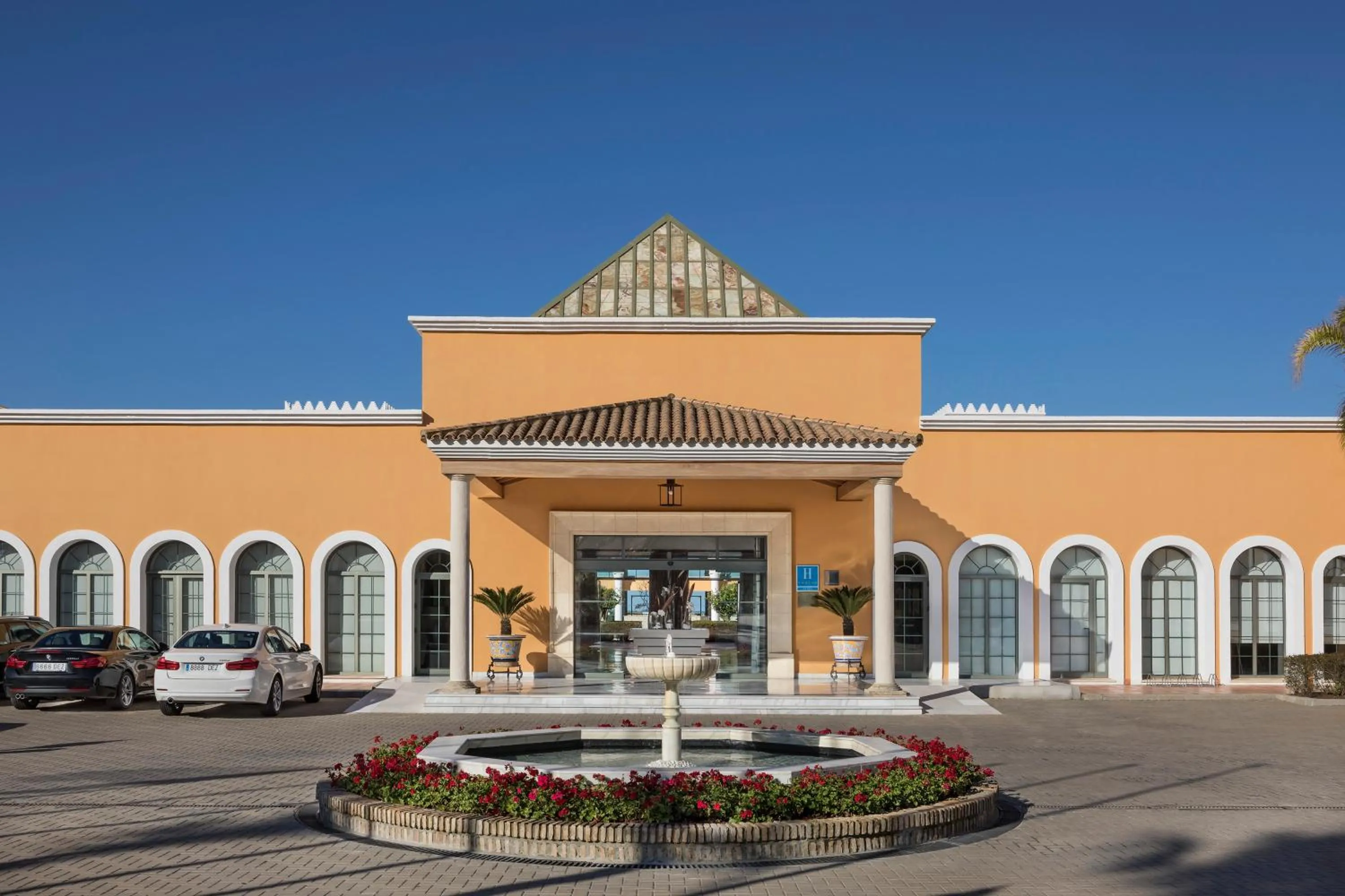 Facade/entrance in Palacio de Sancti Petri, a Gran Meliá - The Leading Hotels of the World