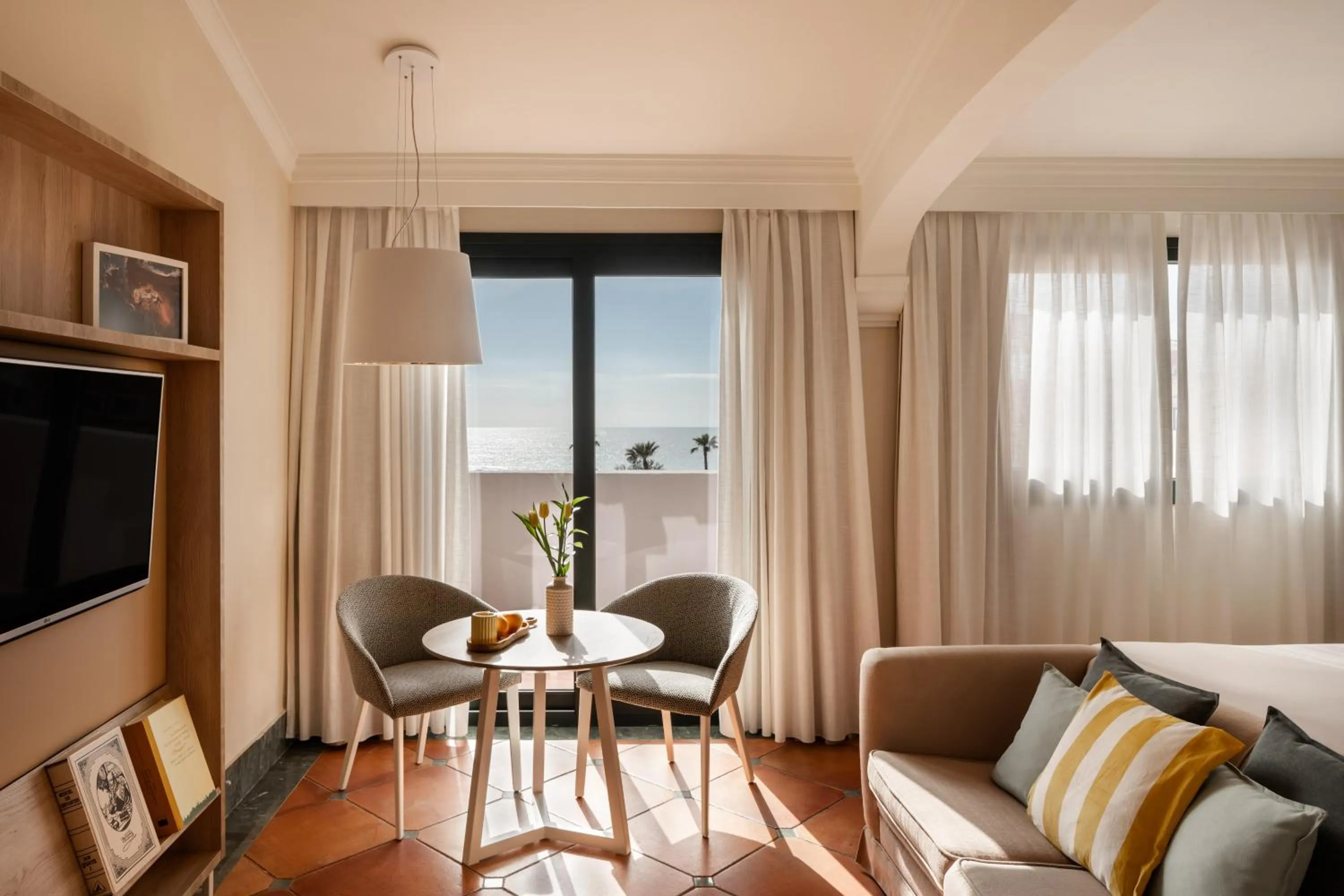 Bed in Palacio de Sancti Petri, a Gran Meliá - The Leading Hotels of the World