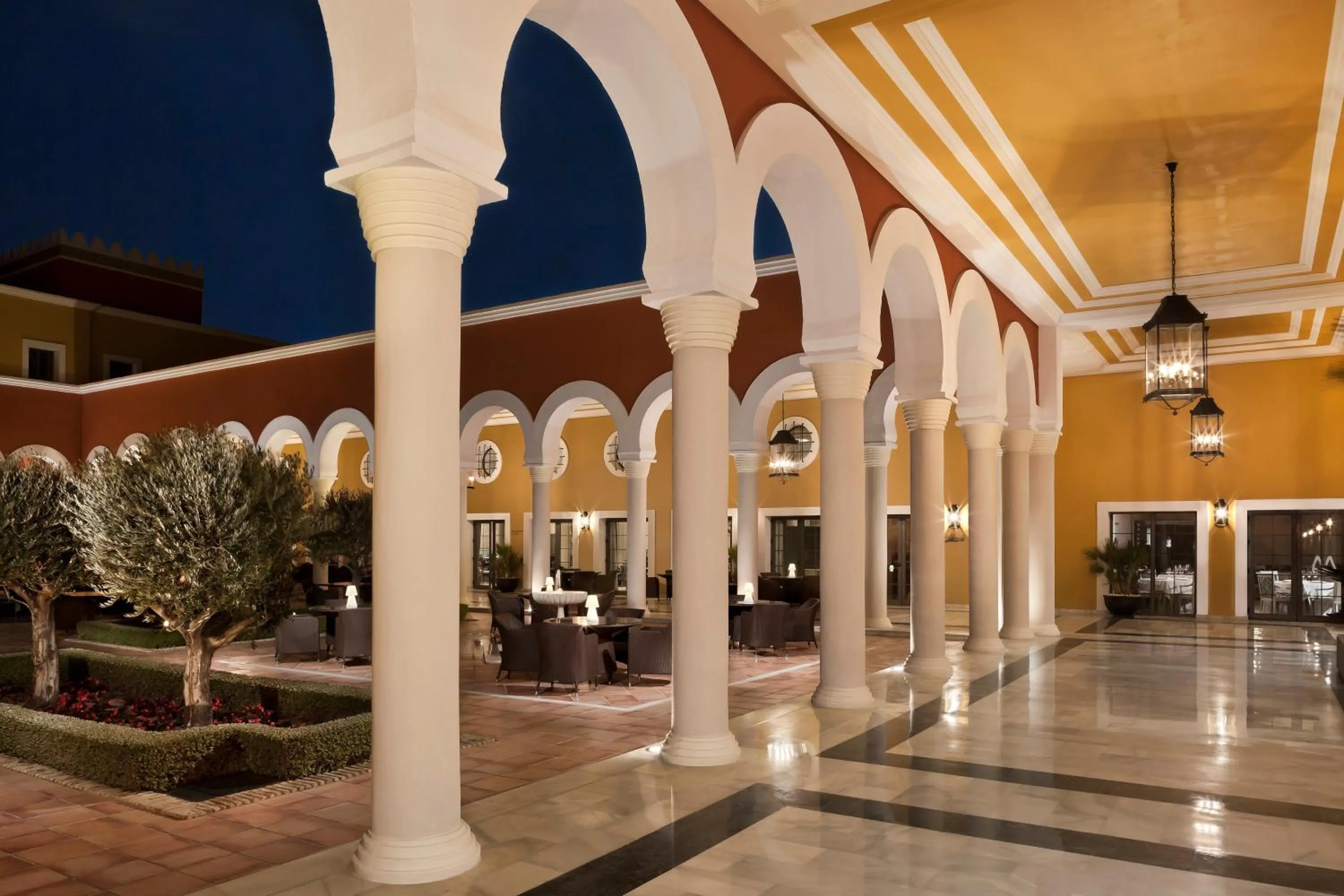 Patio in Palacio de Sancti Petri, a Gran Meliá - The Leading Hotels of the World