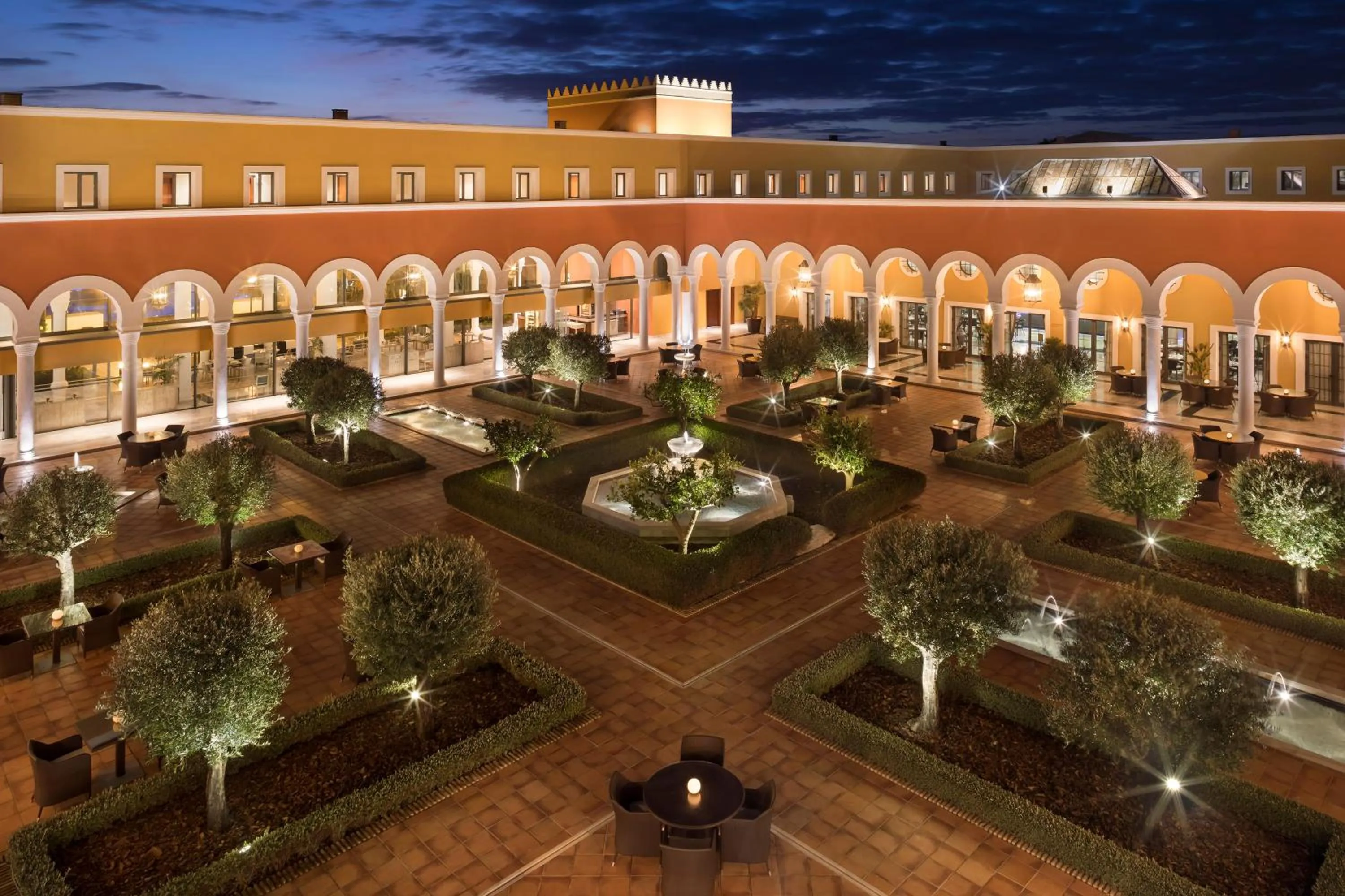 Patio in Palacio de Sancti Petri, a Gran Meliá - The Leading Hotels of the World