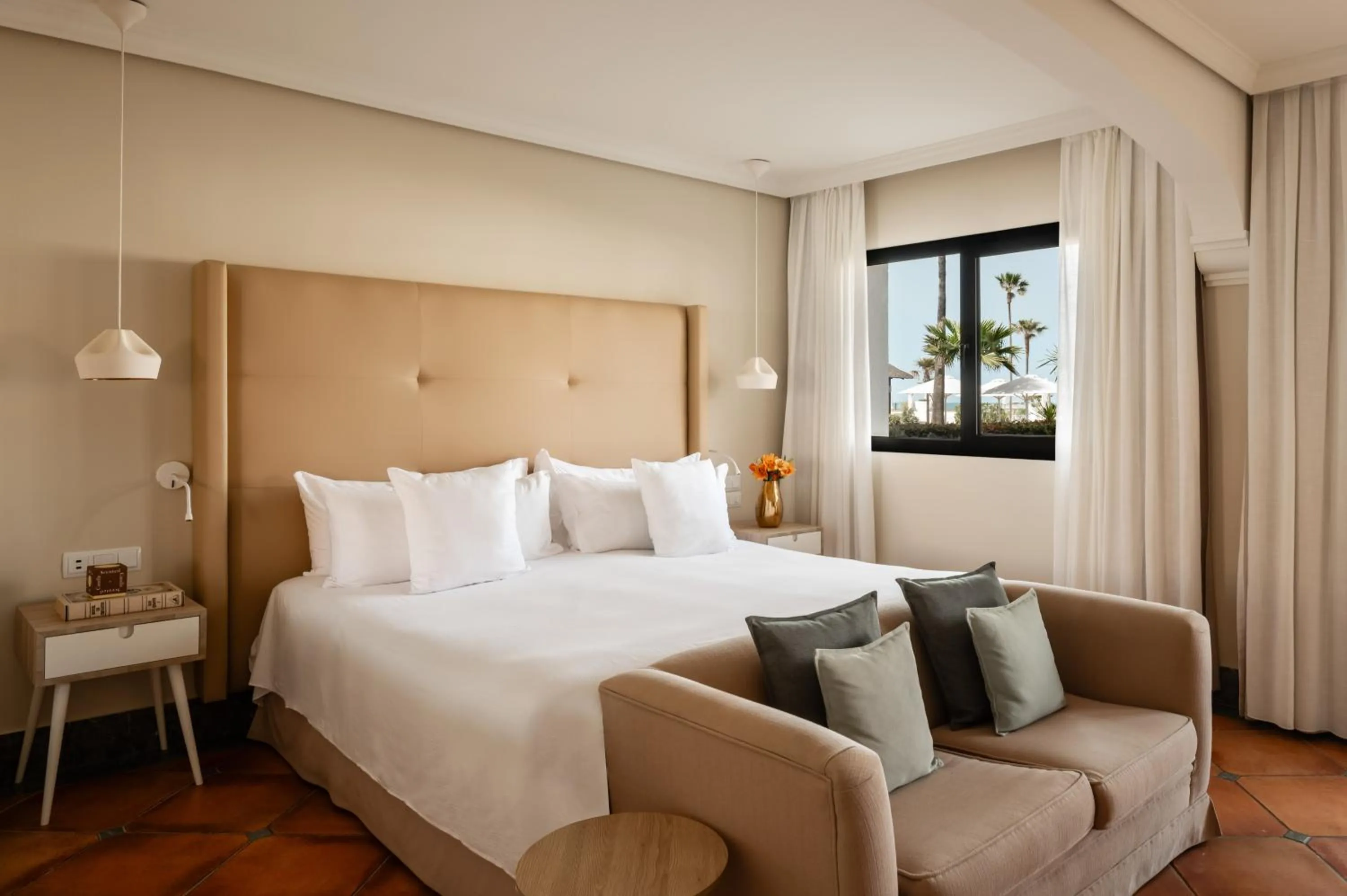 Bed in Palacio de Sancti Petri, a Gran Meliá - The Leading Hotels of the World