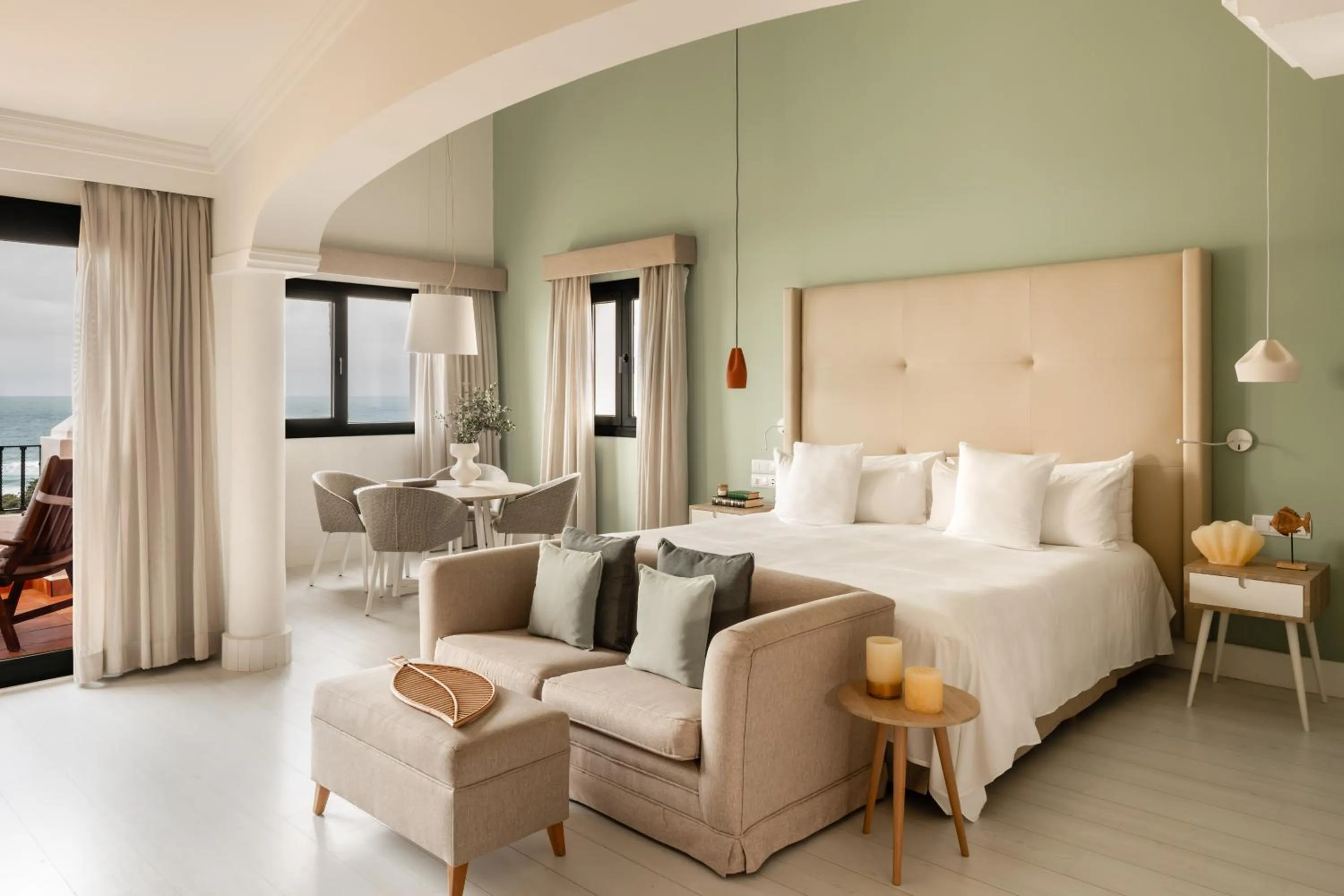 Bed in Palacio de Sancti Petri, a Gran Meliá - The Leading Hotels of the World