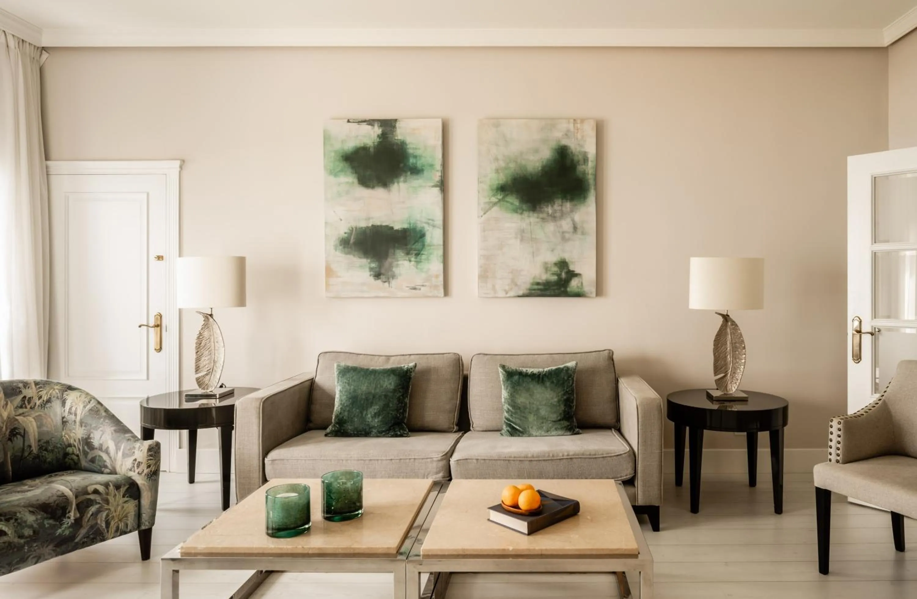 Living room in Palacio de Sancti Petri, a Gran Meliá - The Leading Hotels of the World