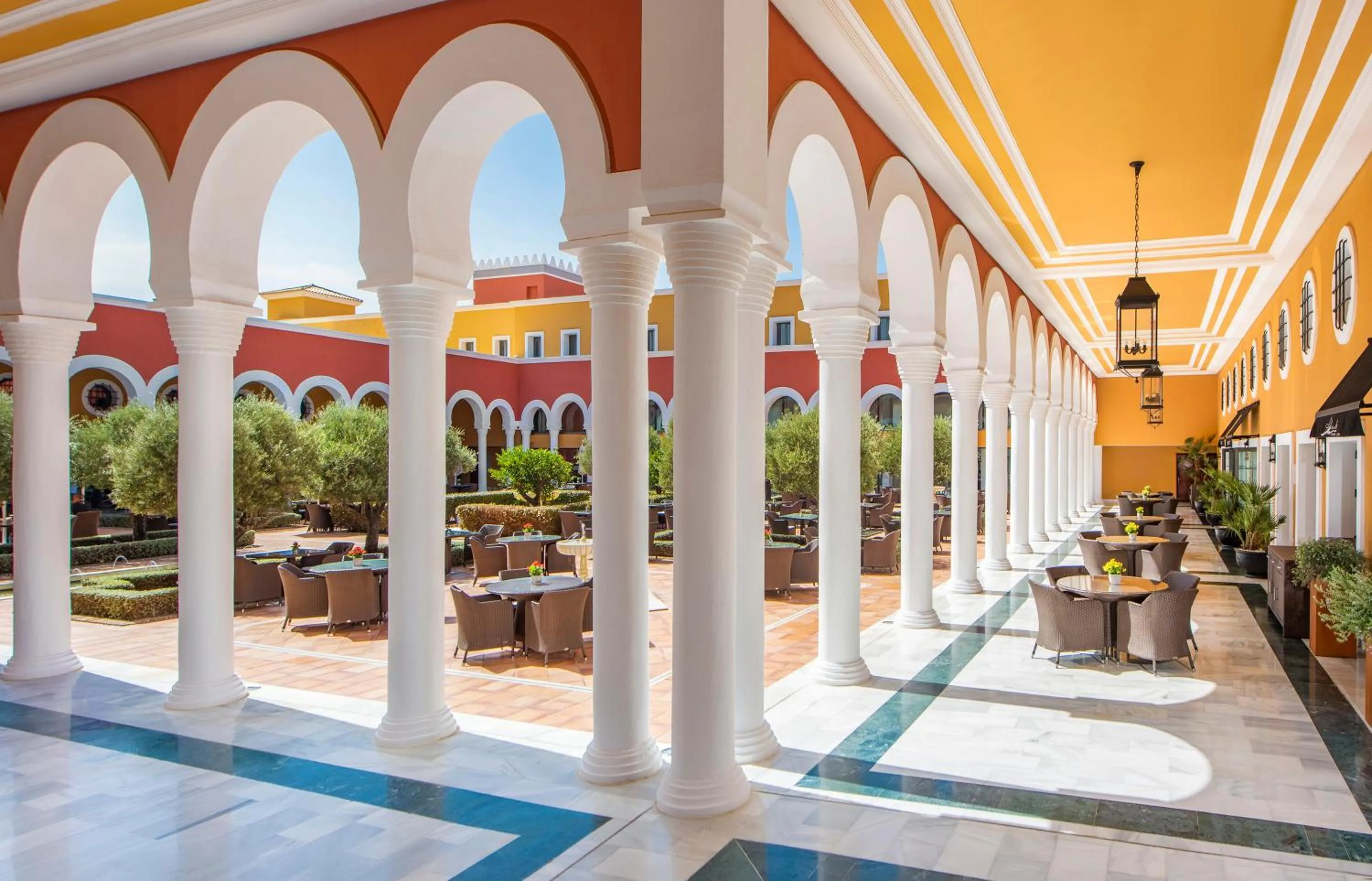 Patio in Palacio de Sancti Petri, a Gran Meliá - The Leading Hotels of the World