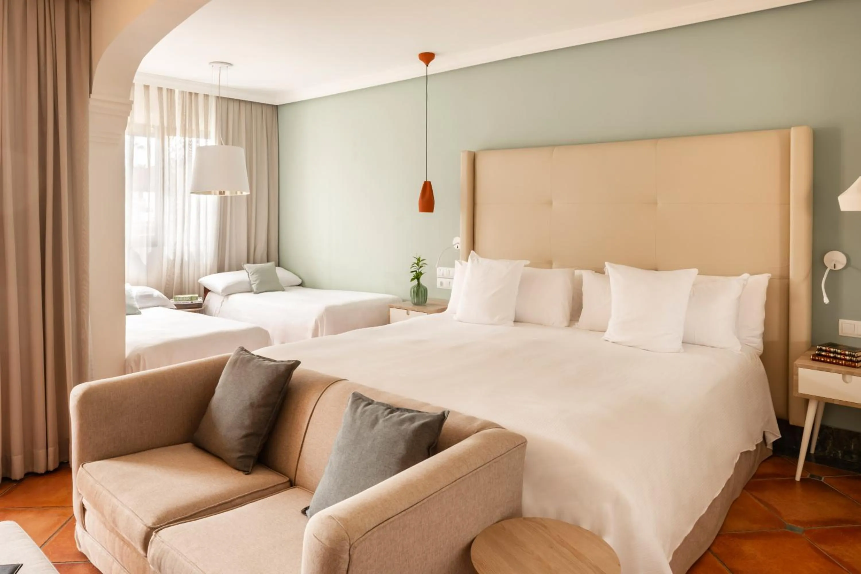 Bed in Palacio de Sancti Petri, a Gran Meliá - The Leading Hotels of the World