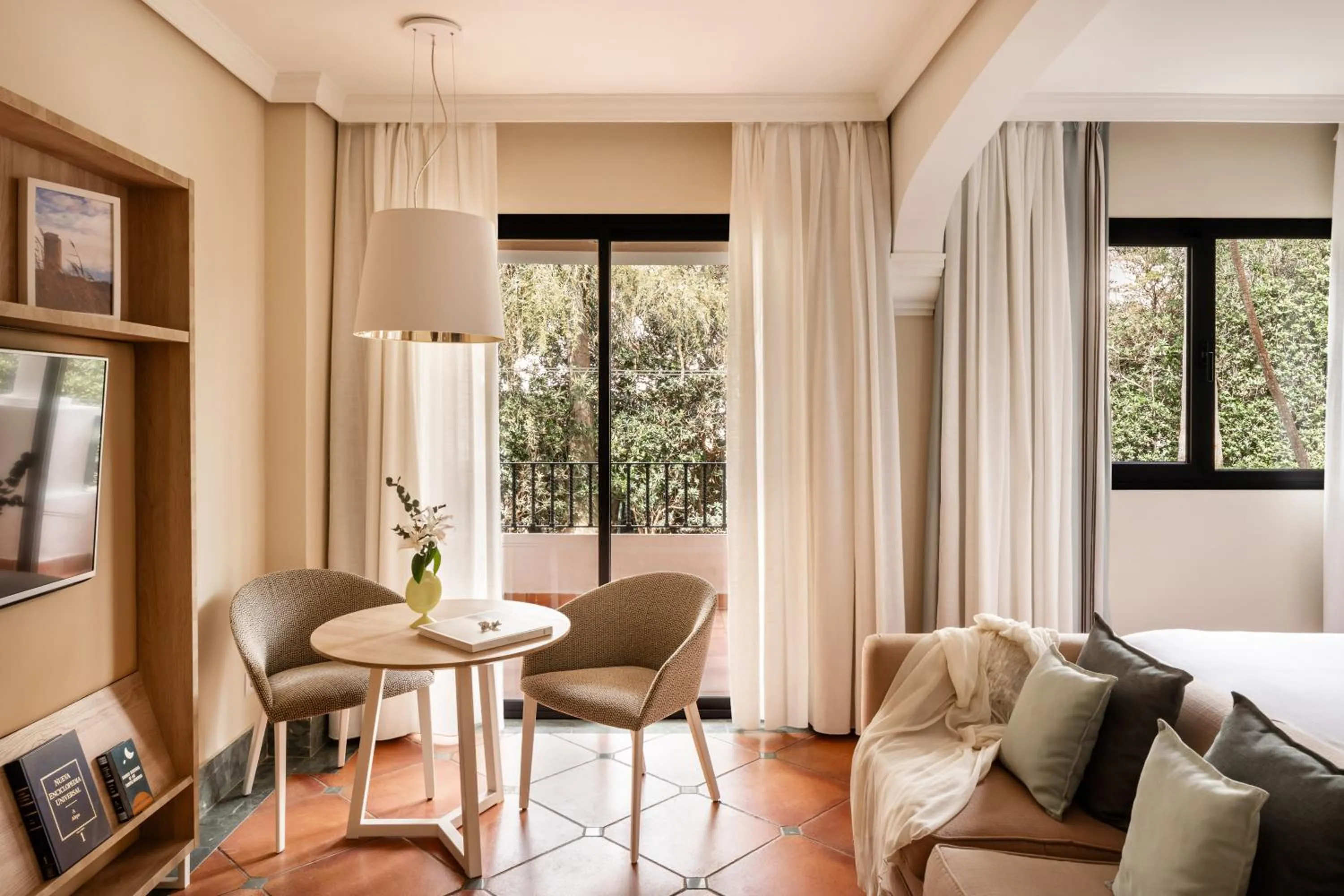 Bed in Palacio de Sancti Petri, a Gran Meliá - The Leading Hotels of the World