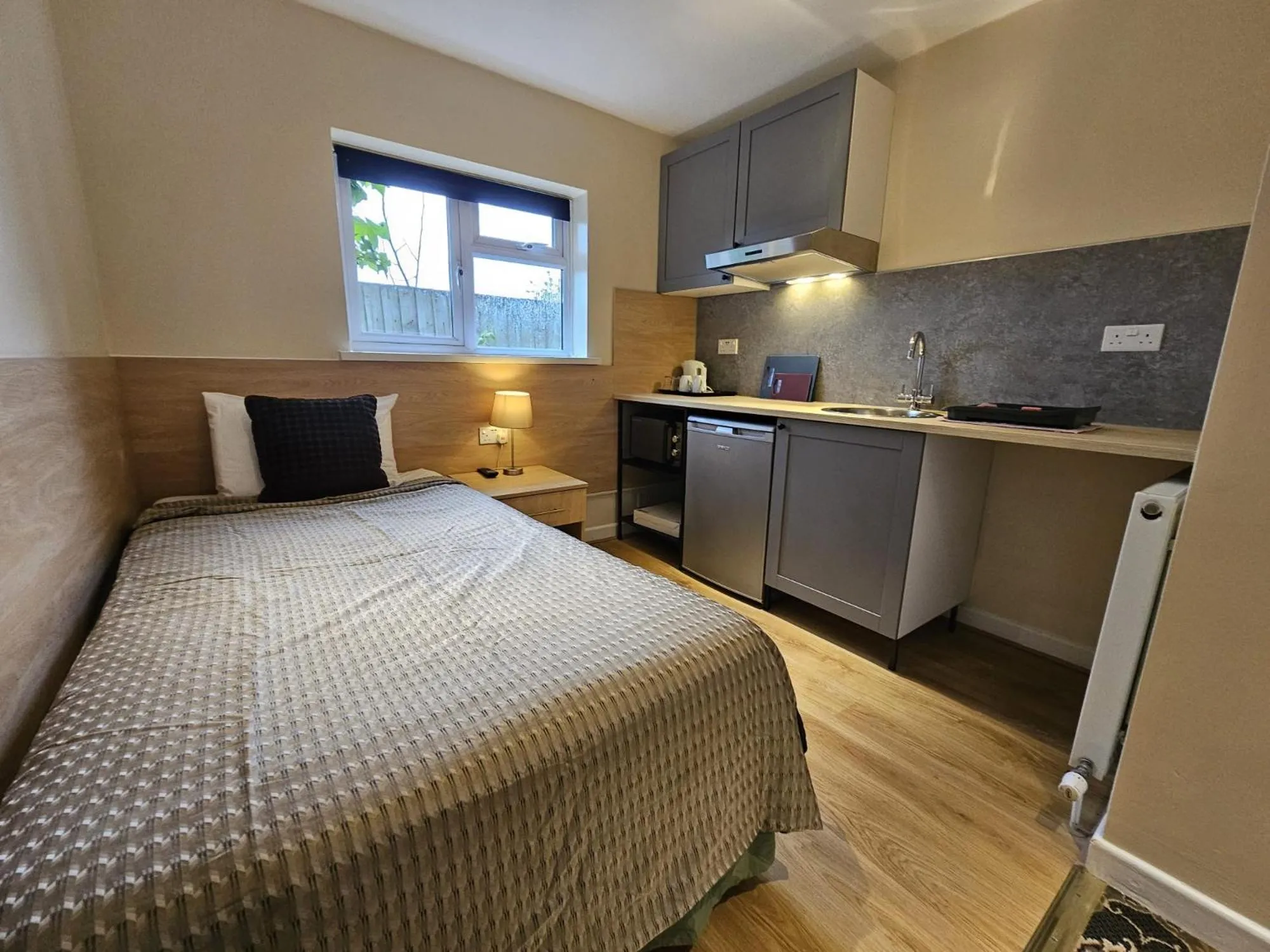 Bed in The Abbey House Hotel