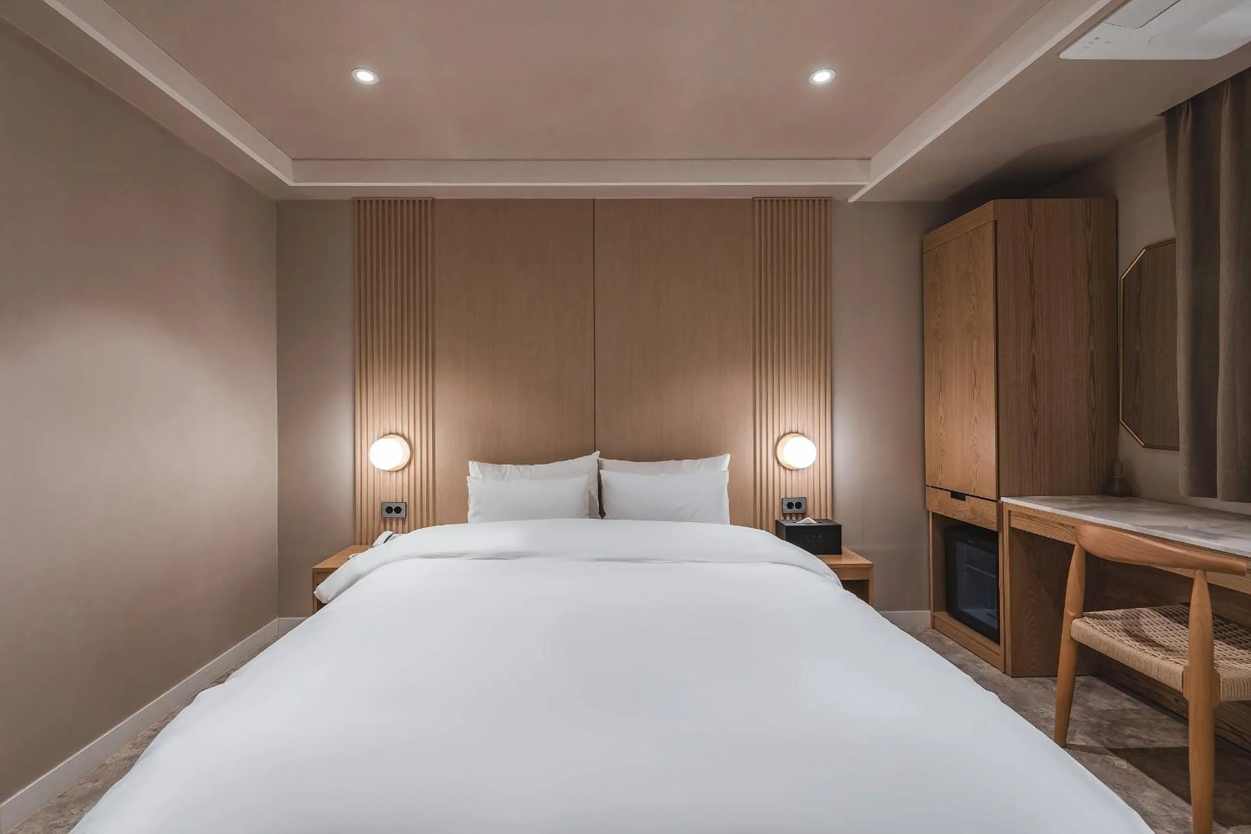 Bed in Gridt Hotel & Home